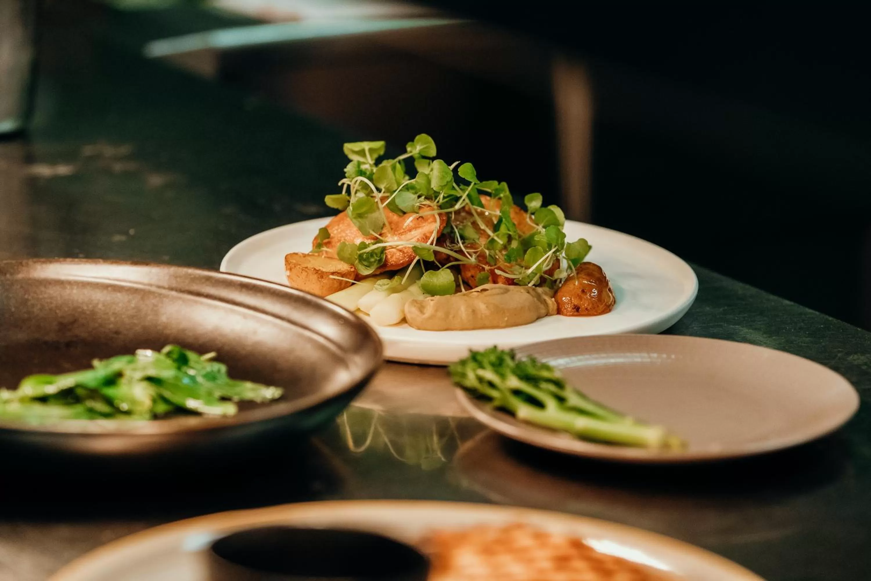 Food and drinks in Auberge du Pêcheur