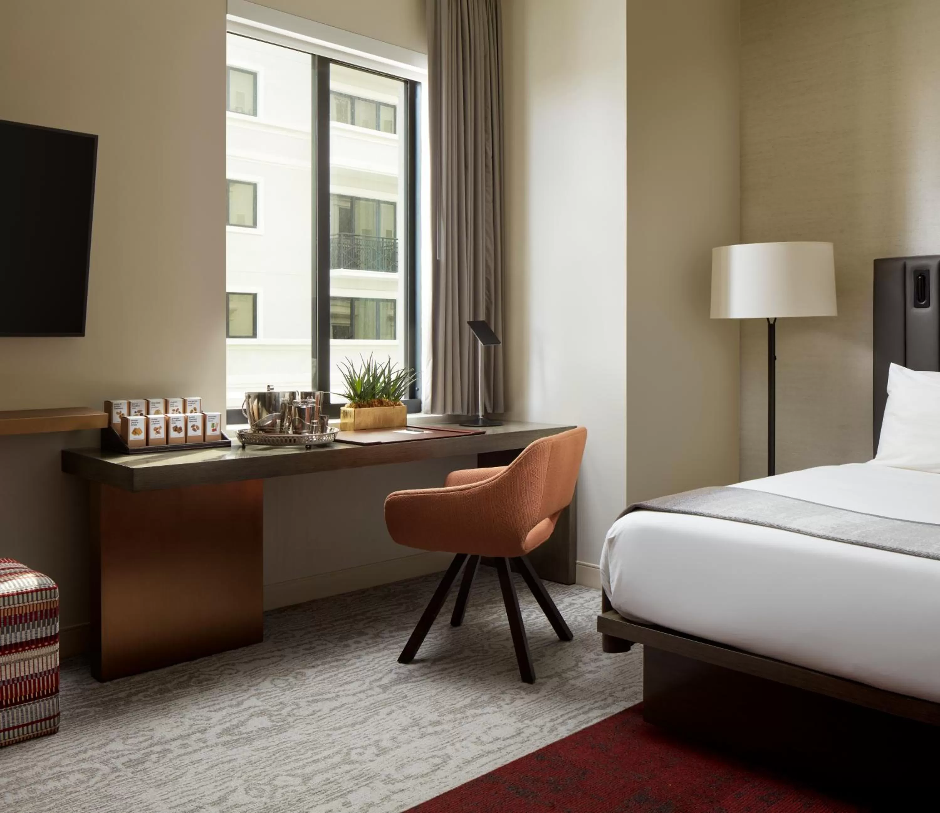 Bedroom, Bed in THesis Hotel Miami Coral Gables, Curio Collection by Hilton