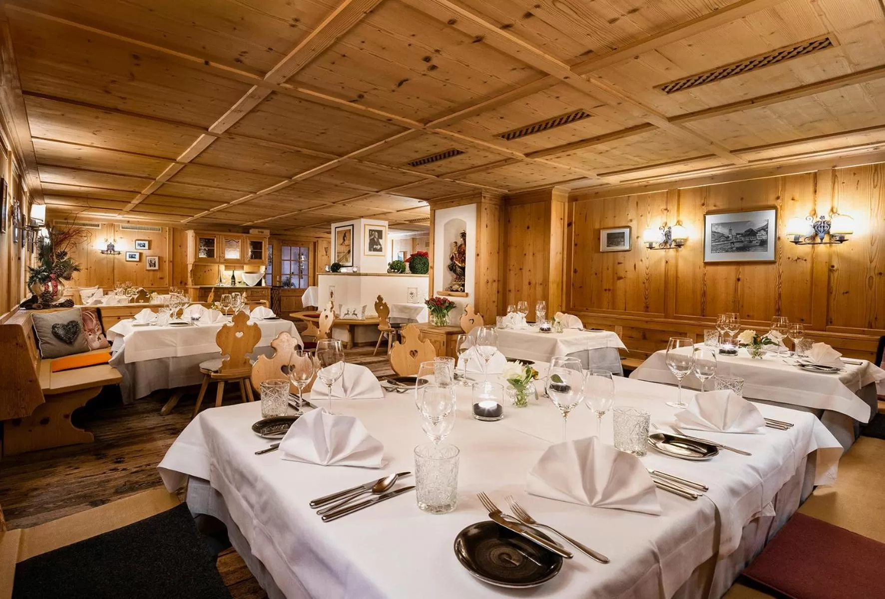 Restaurant/places to eat in Hotel Tannbergerhof im Zentrum von Lech