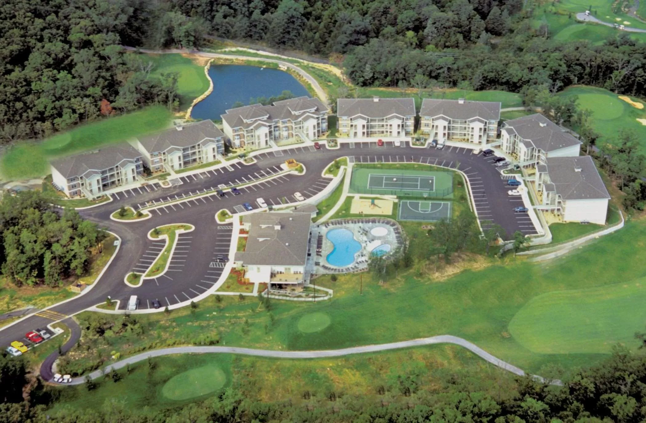 Property building in WorldMark Branson