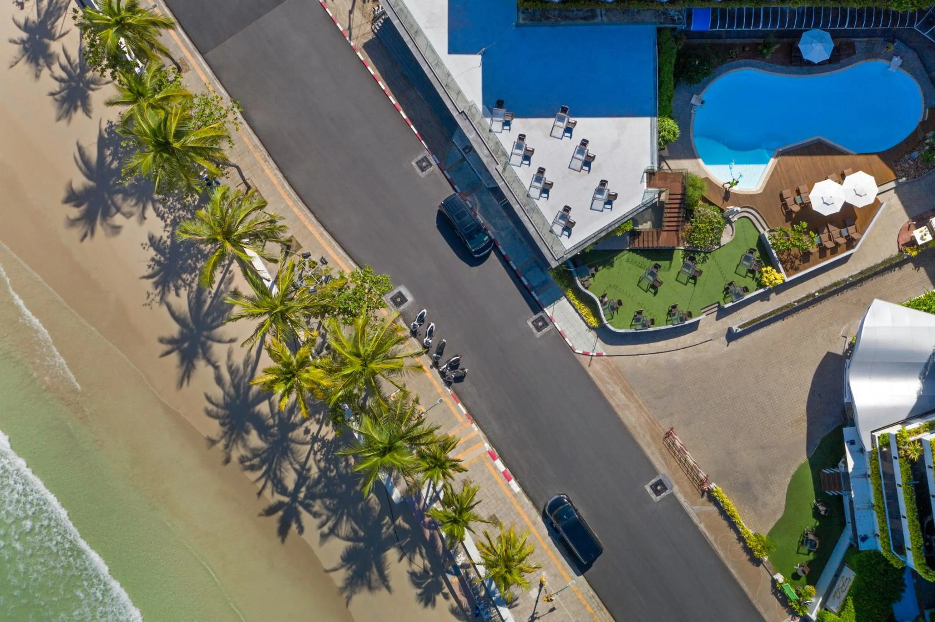 Bird's eye view in Homm Bliss Southbeach Patong