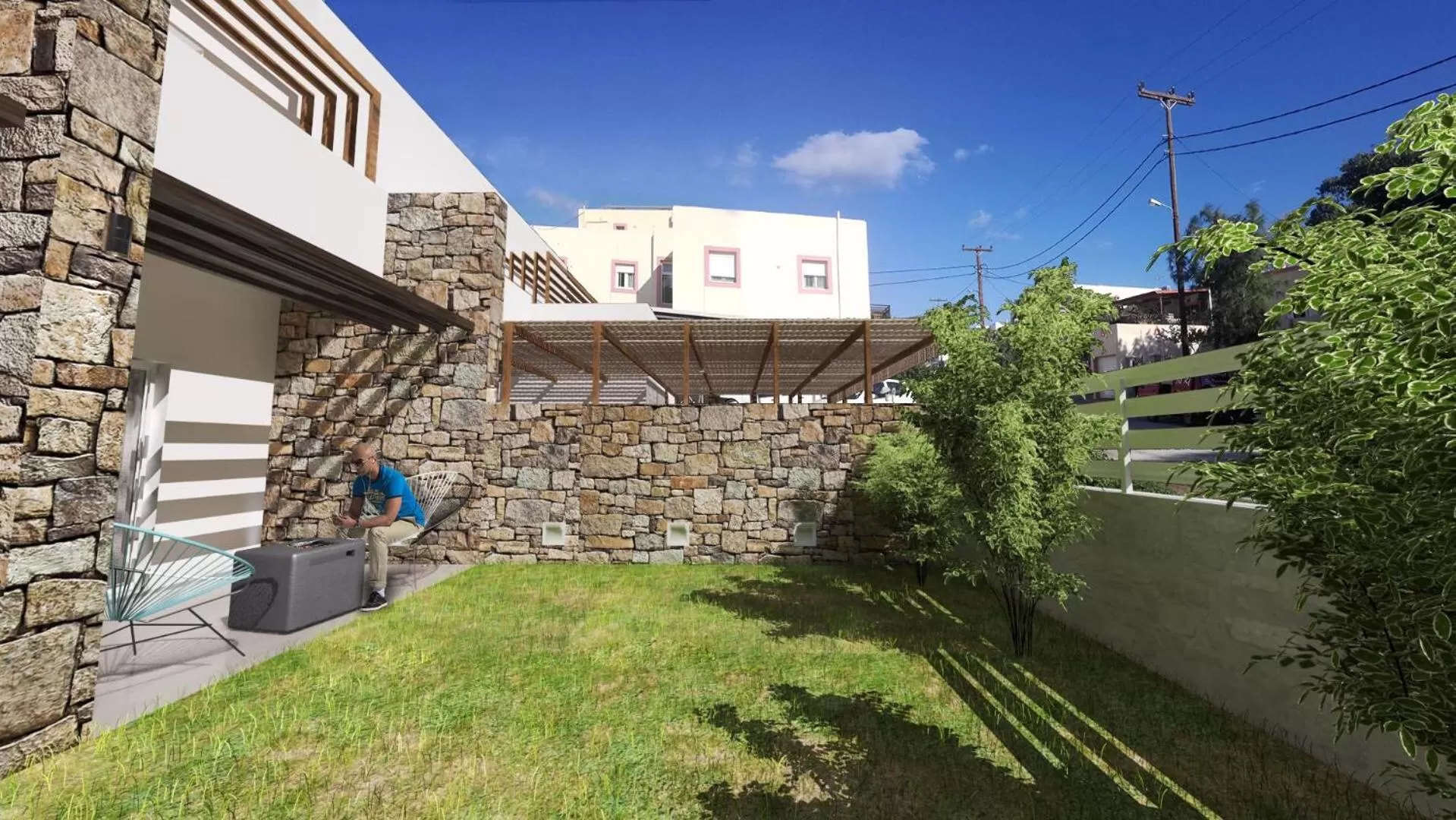 Garden in AELLIA HOTEL & SUITES LEROS