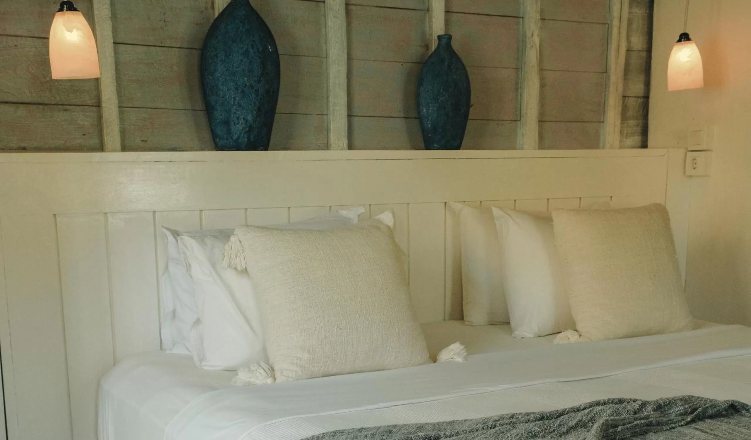 Bedroom, Bed in The Shacks at Sandy Bay