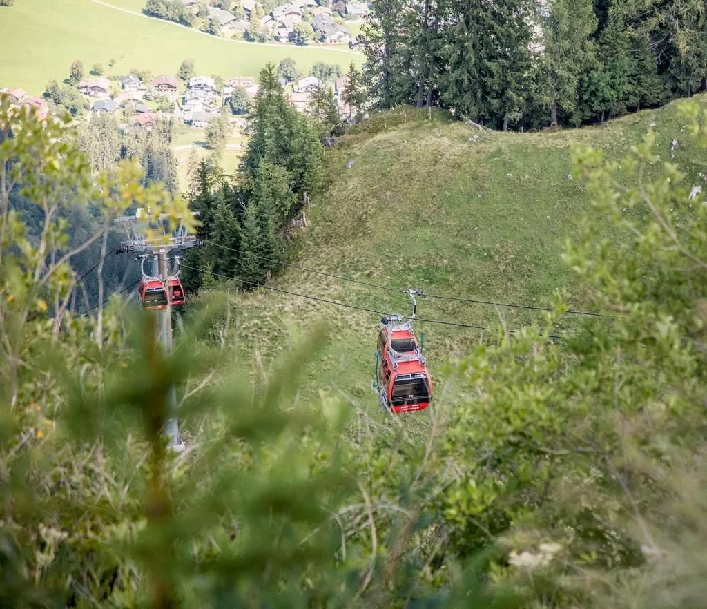 Hocheckhuette On Top of the Kitzbuehel Hahnenkamm Mountain