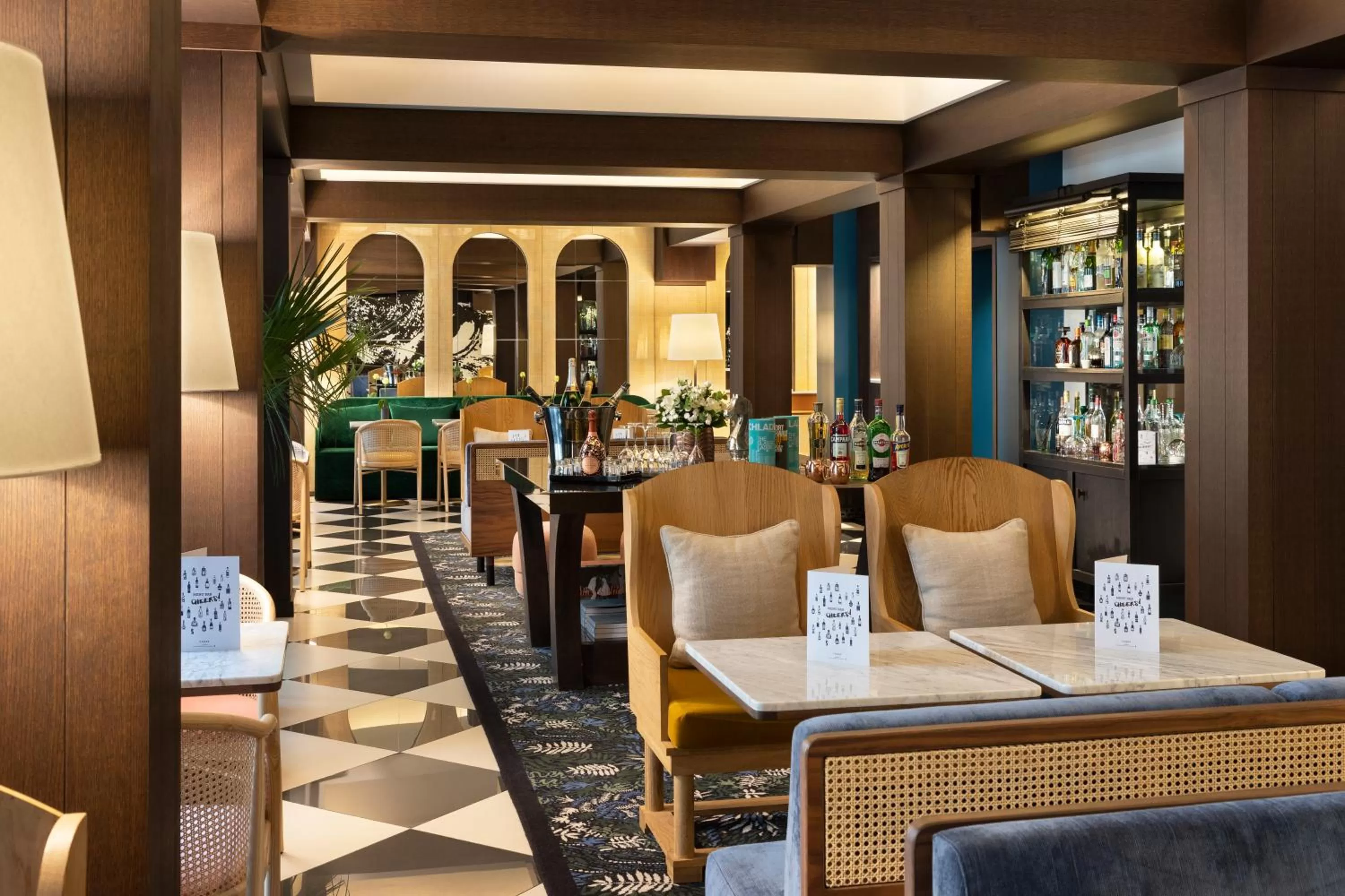 Lobby or reception in The Chess Hotel