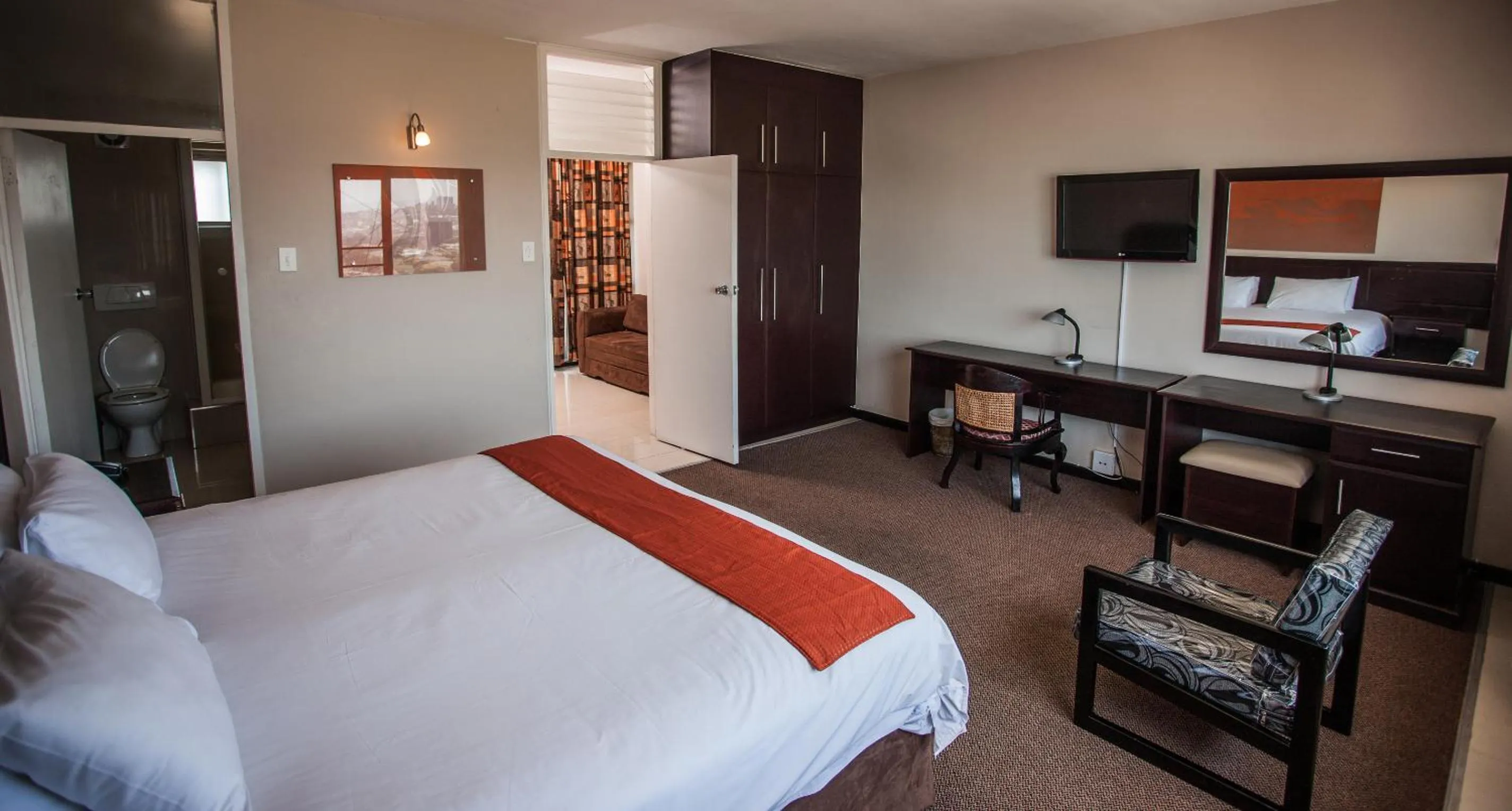 Bed in Coastlands Durban Self Catering Holiday Apartments