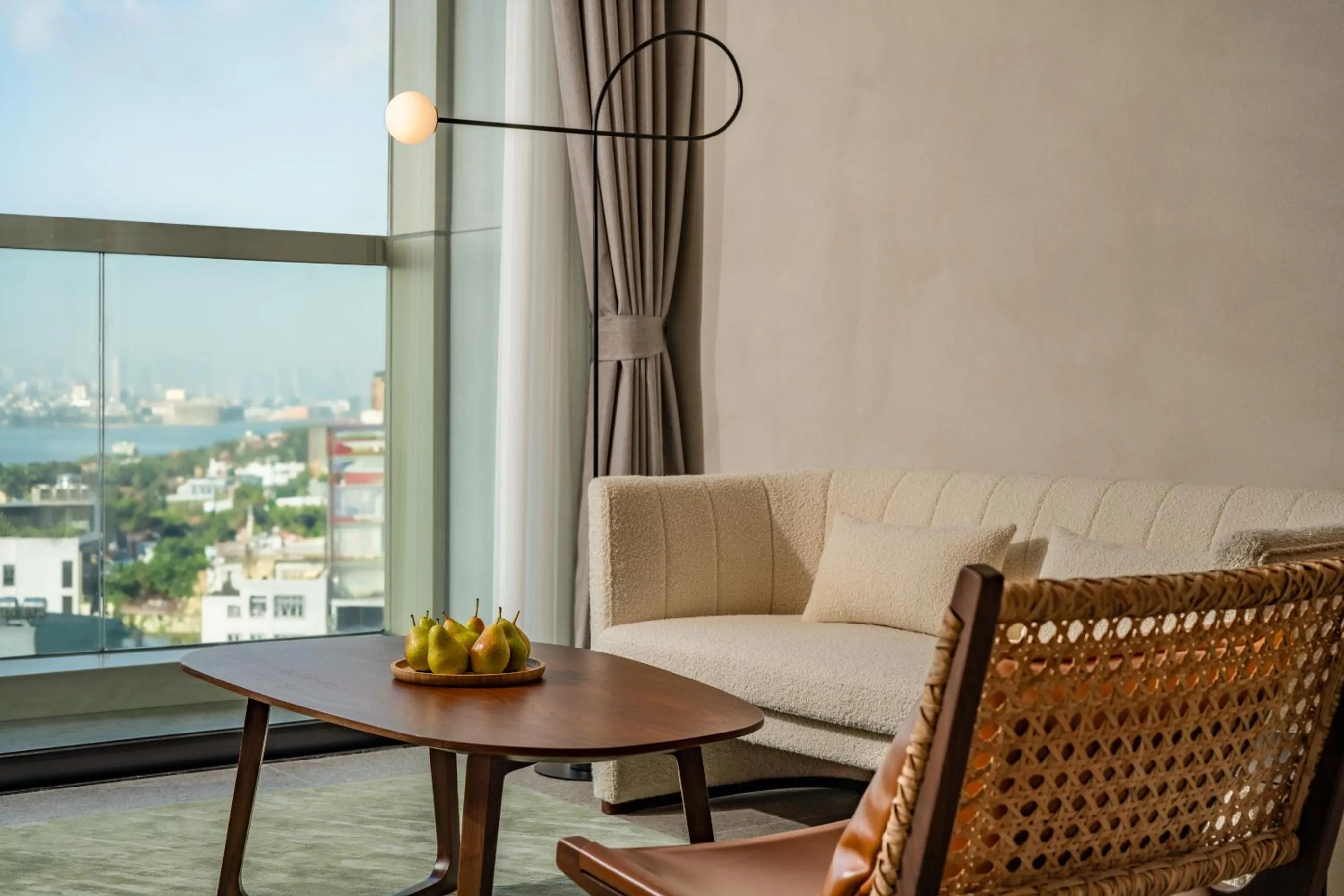 Living room in L7 WEST LAKE HANOI by LOTTE HOTELS