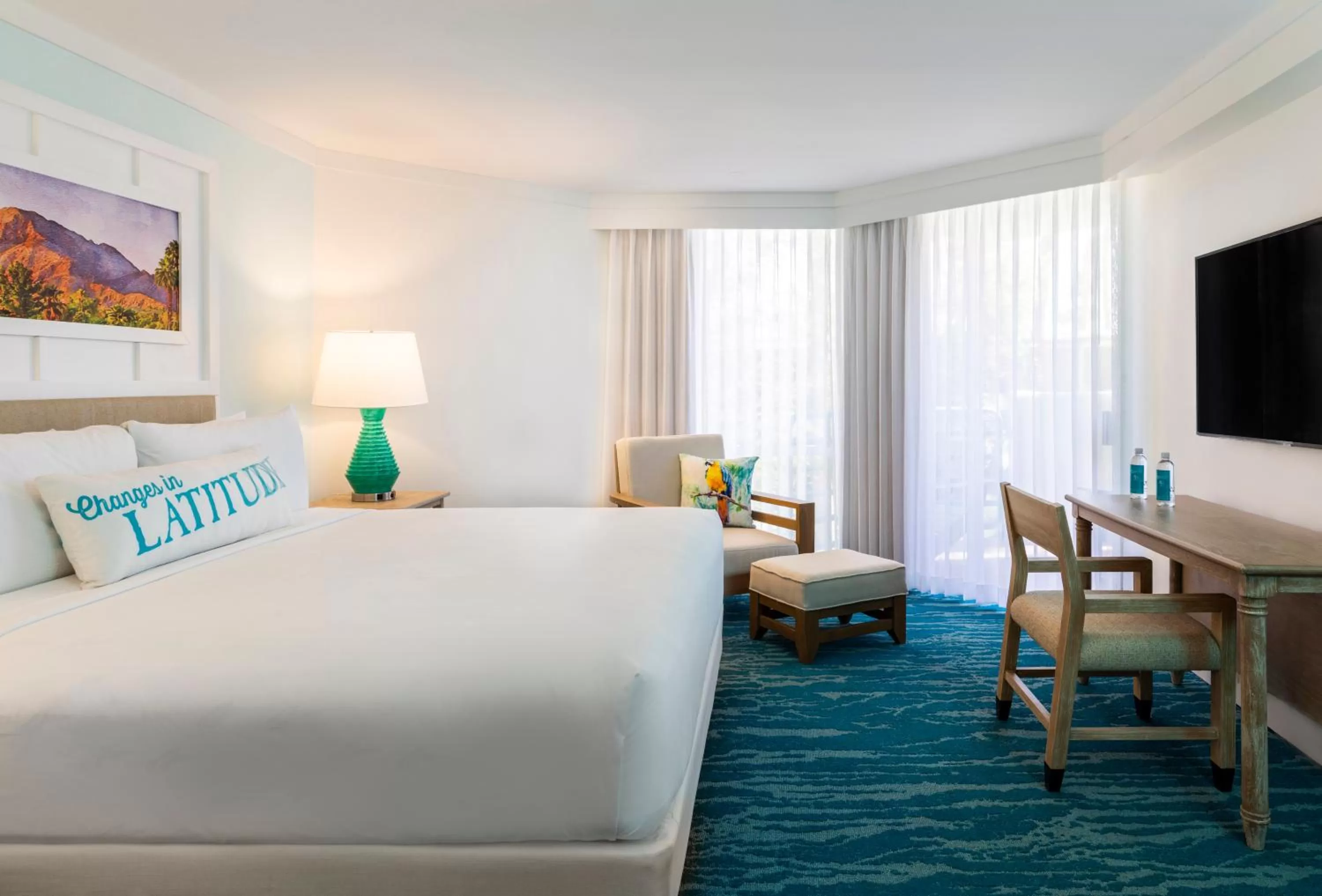 Bed in Riviera Resort Palm Springs