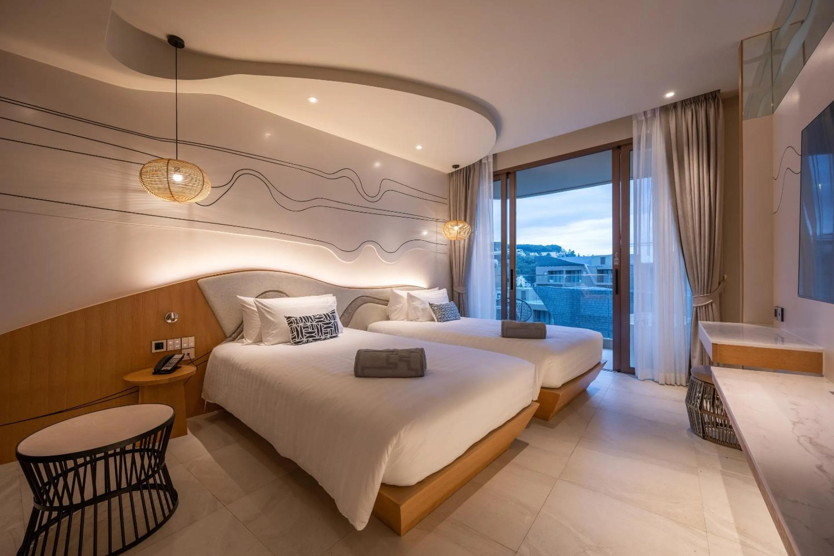 Bedroom, Bed in Metadee Concept Hotel