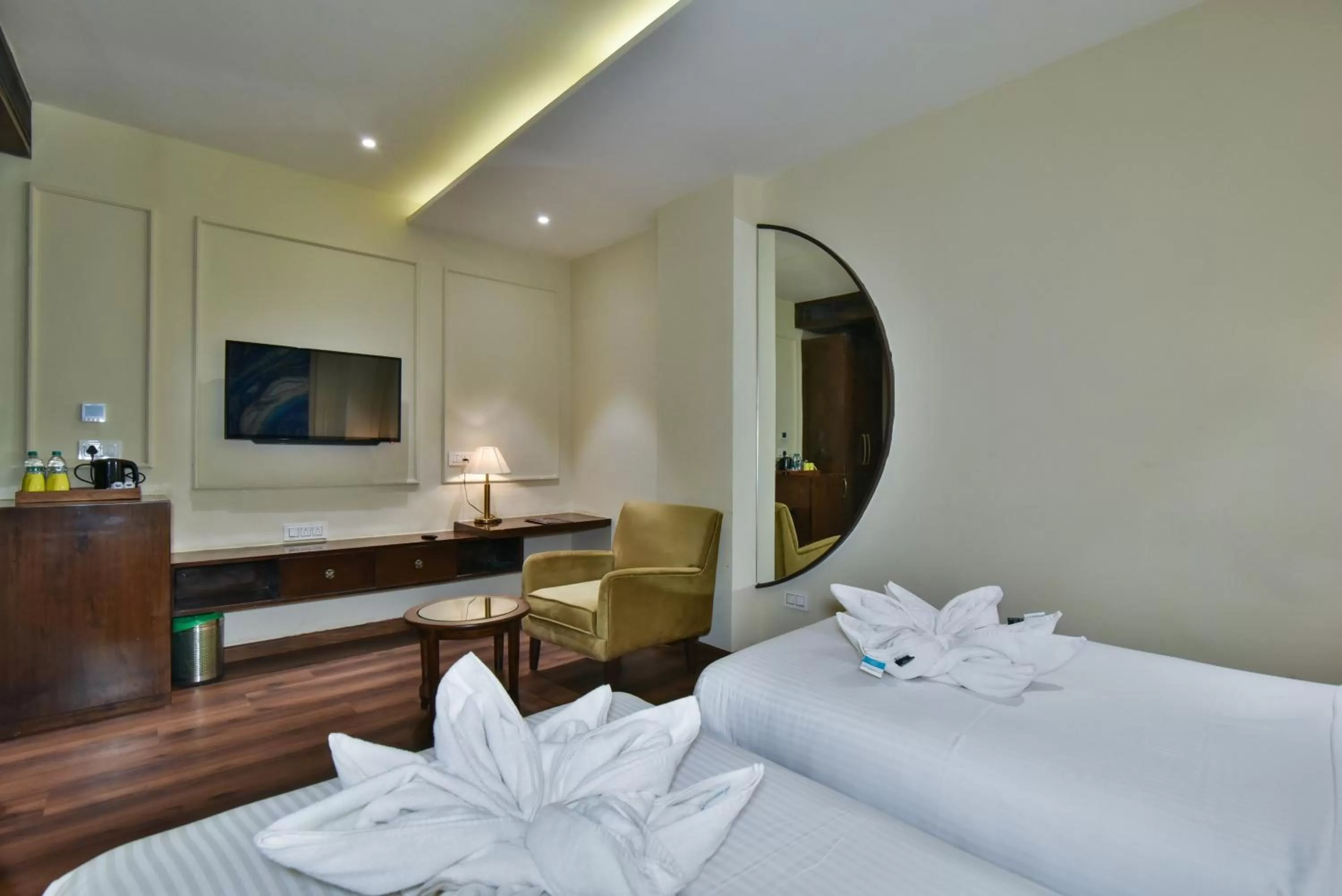 Photo of the whole room, Bed in Hotel BR Grand -Near Golden Temple