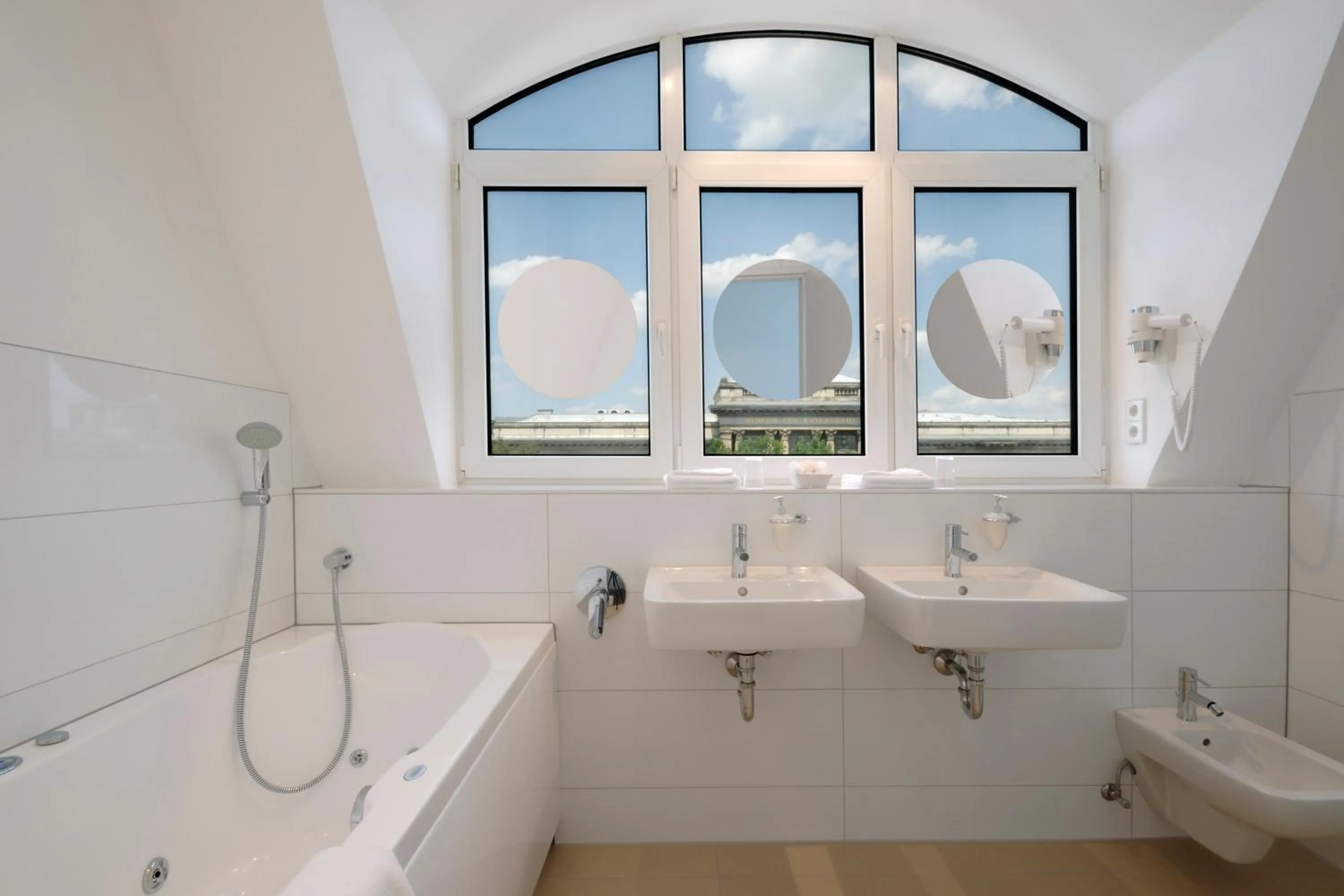 Bathroom in Hotel Berlin Mitte by Campanile