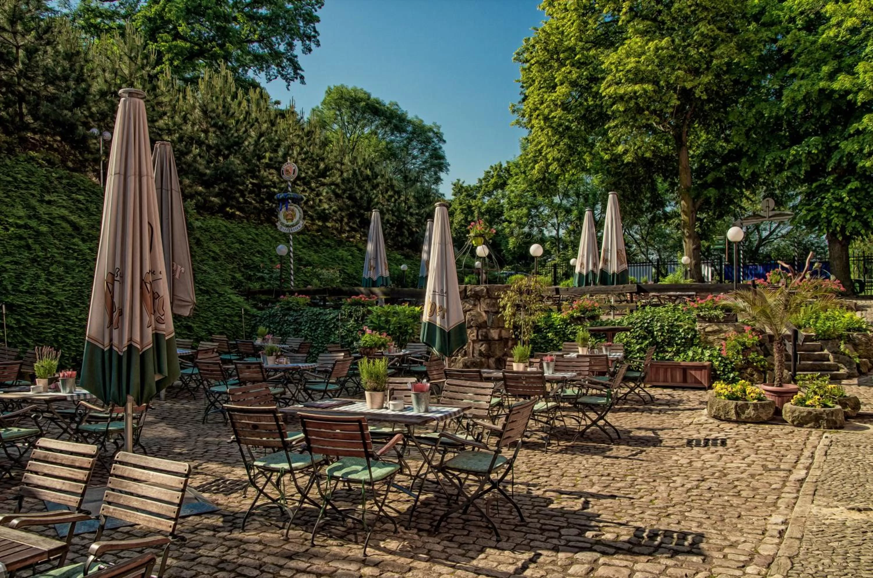 Garden in Hotel zur Henne