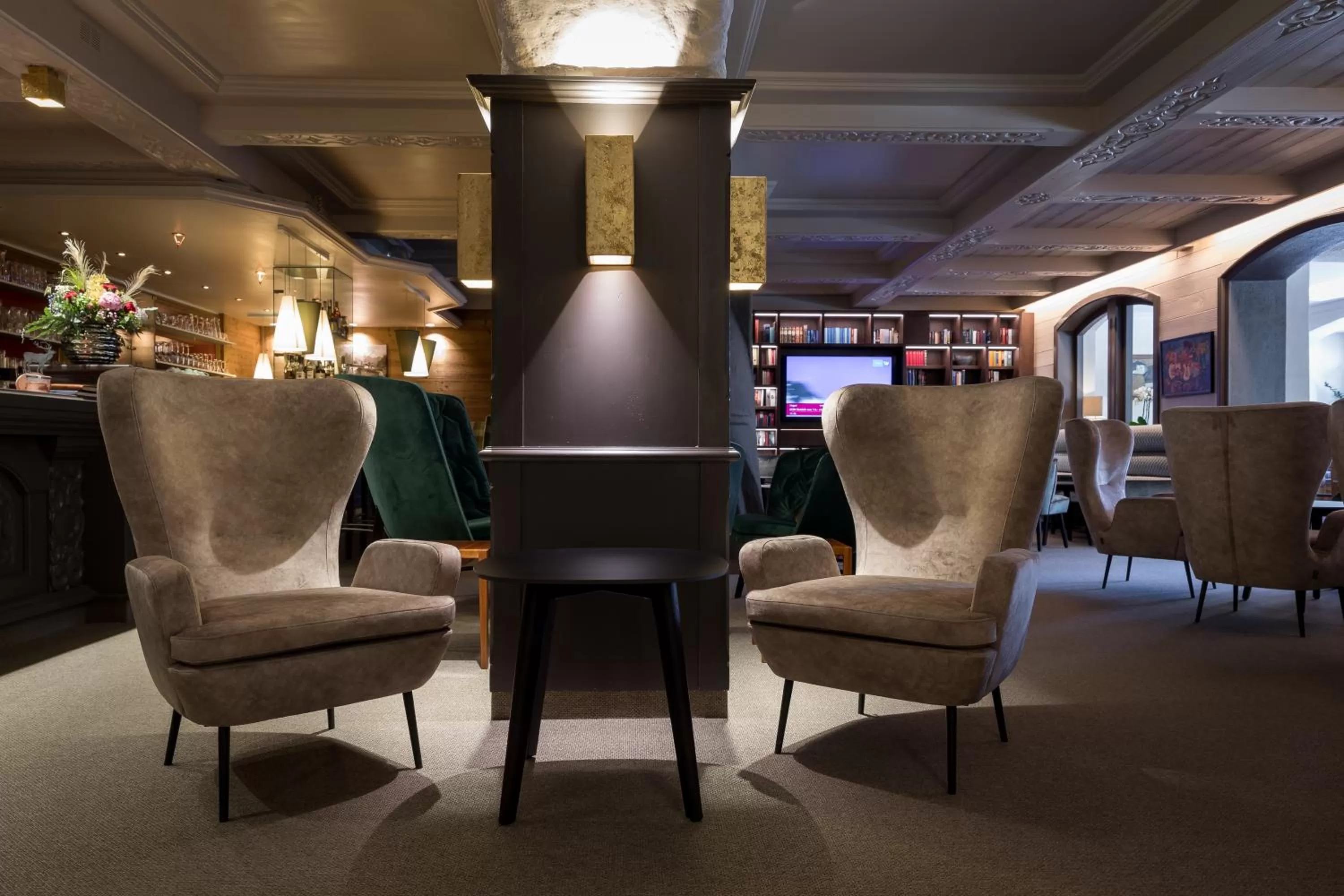 Lobby or reception in Alpenhotel Tirolerhof