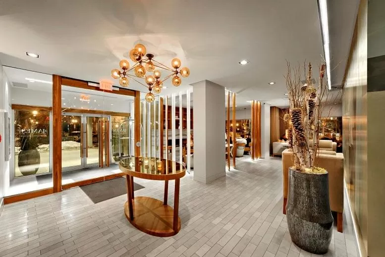 Lobby or reception in The James Hotel