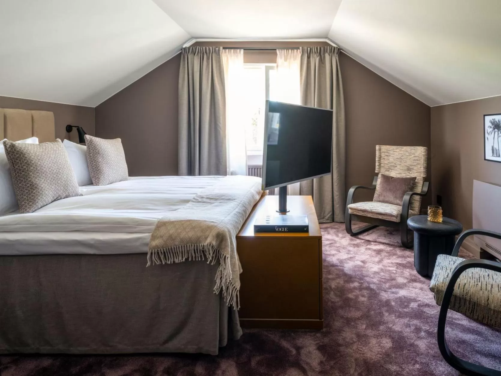 TV and multimedia, Bed in Villa Lovik