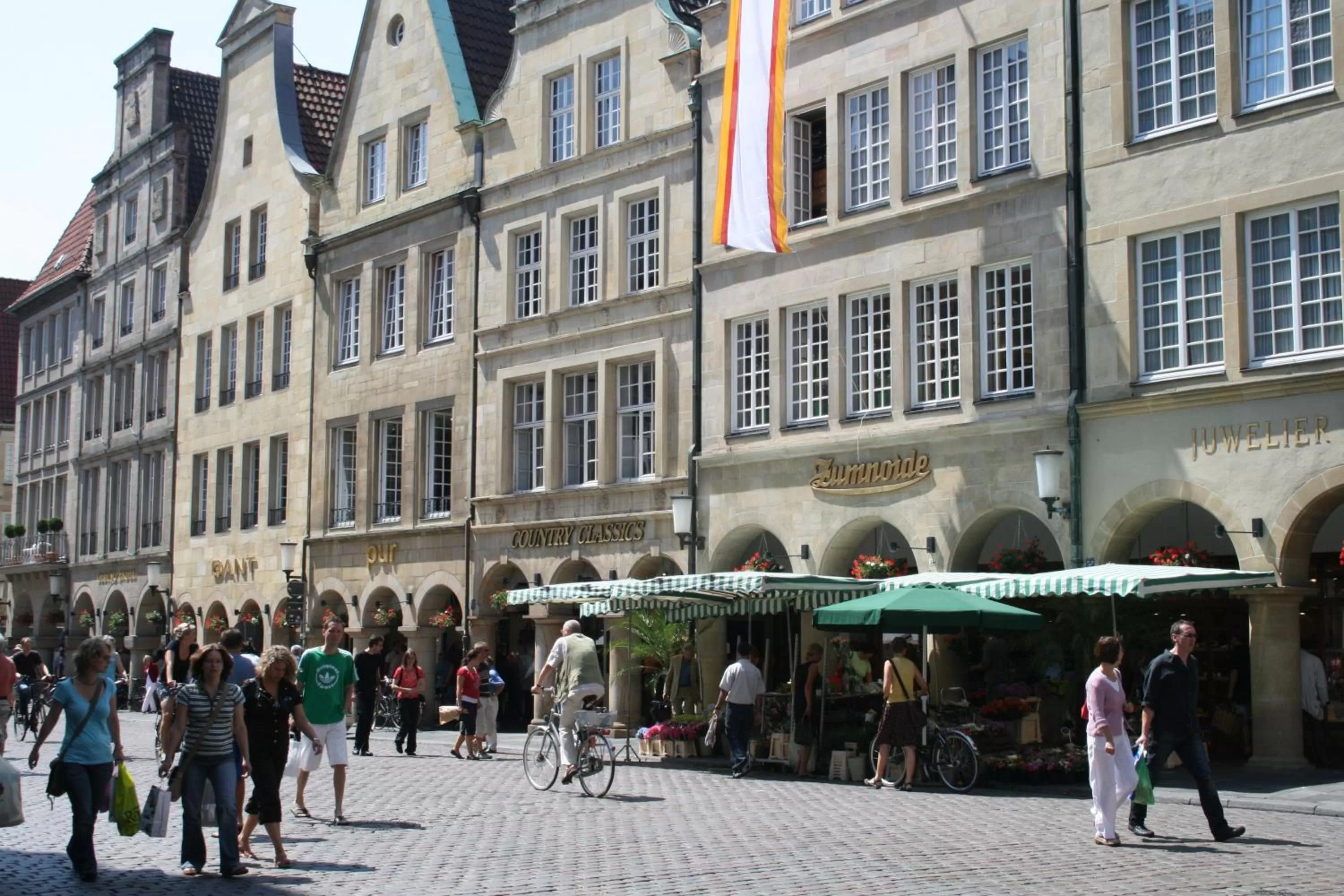 Shopping Area in Ibis Münster City