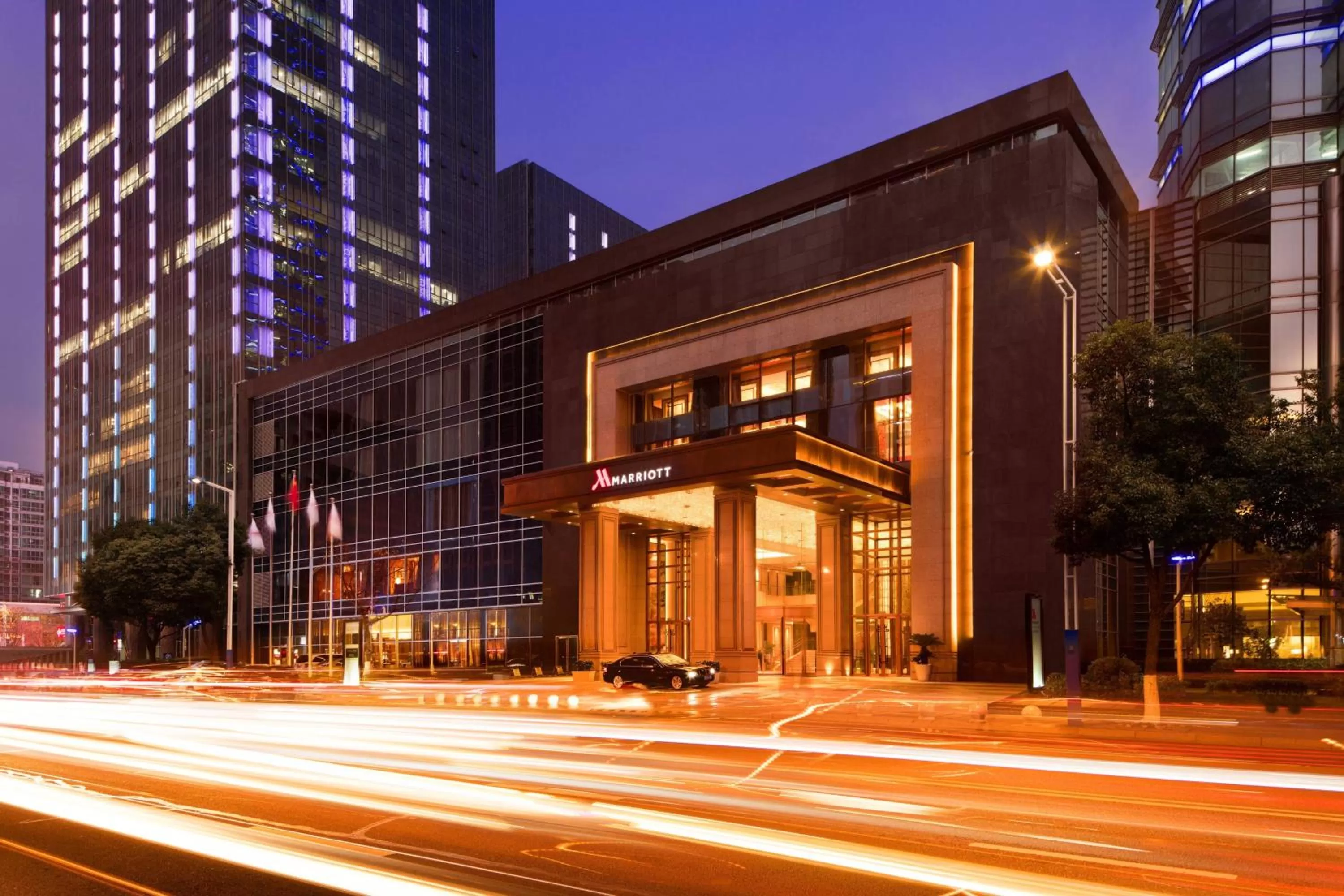 Property building in Changzhou Marriott Hotel