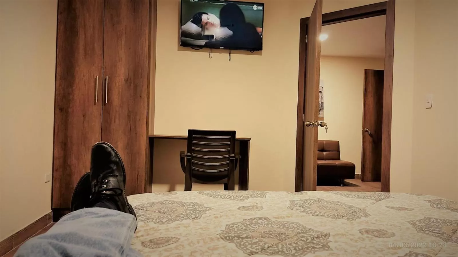 Bedroom, Bed in Apart Cayambe