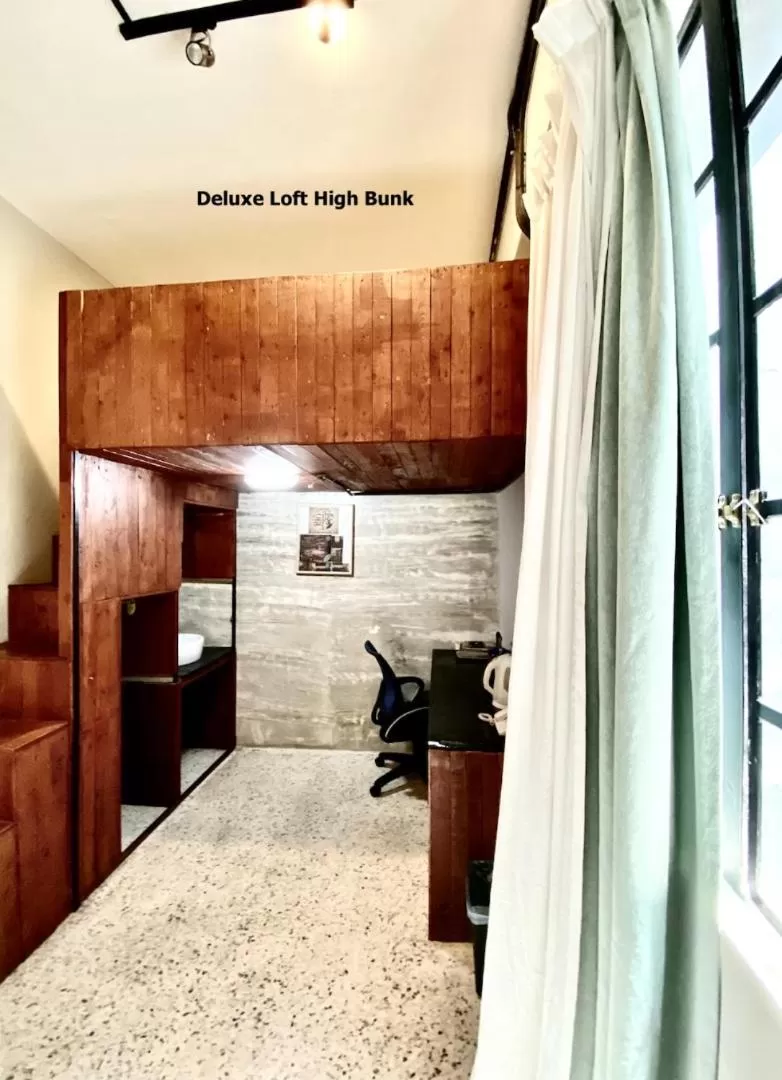 Photo of the whole room, Bed in Kim Haus Loft