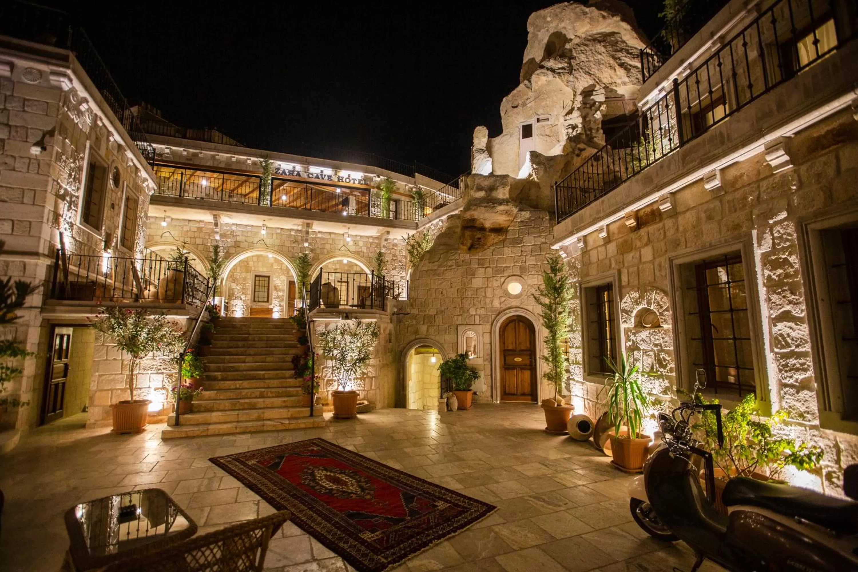 Property building in Zara Cave Hotel