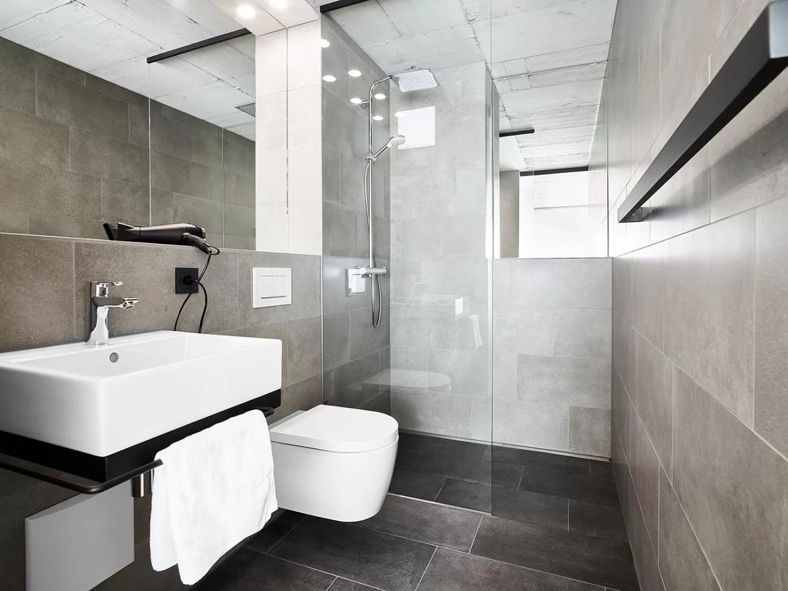 Shower in livisit bergapartments