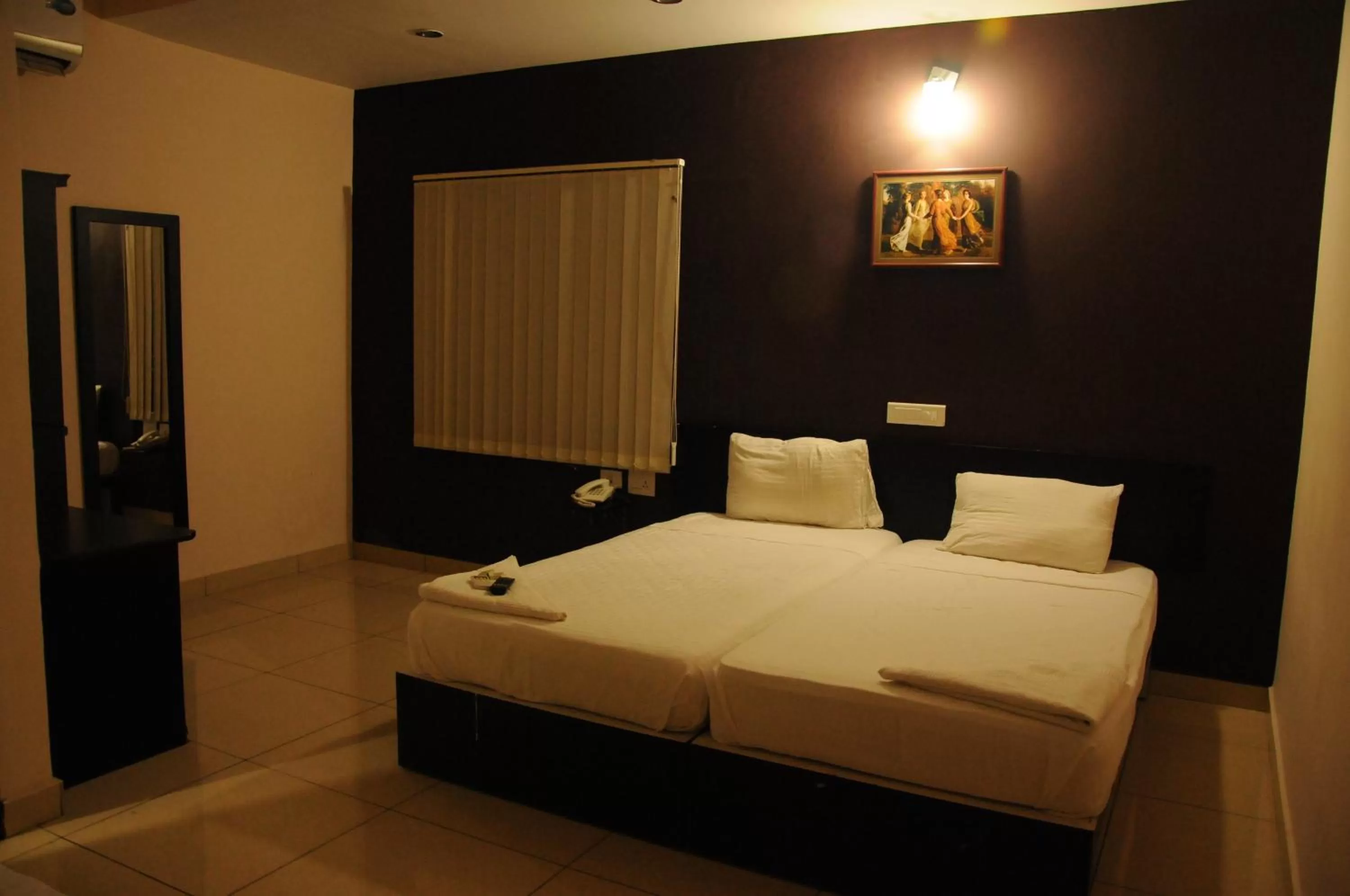 Photo of the whole room in Hotel Sri Krishna Residency