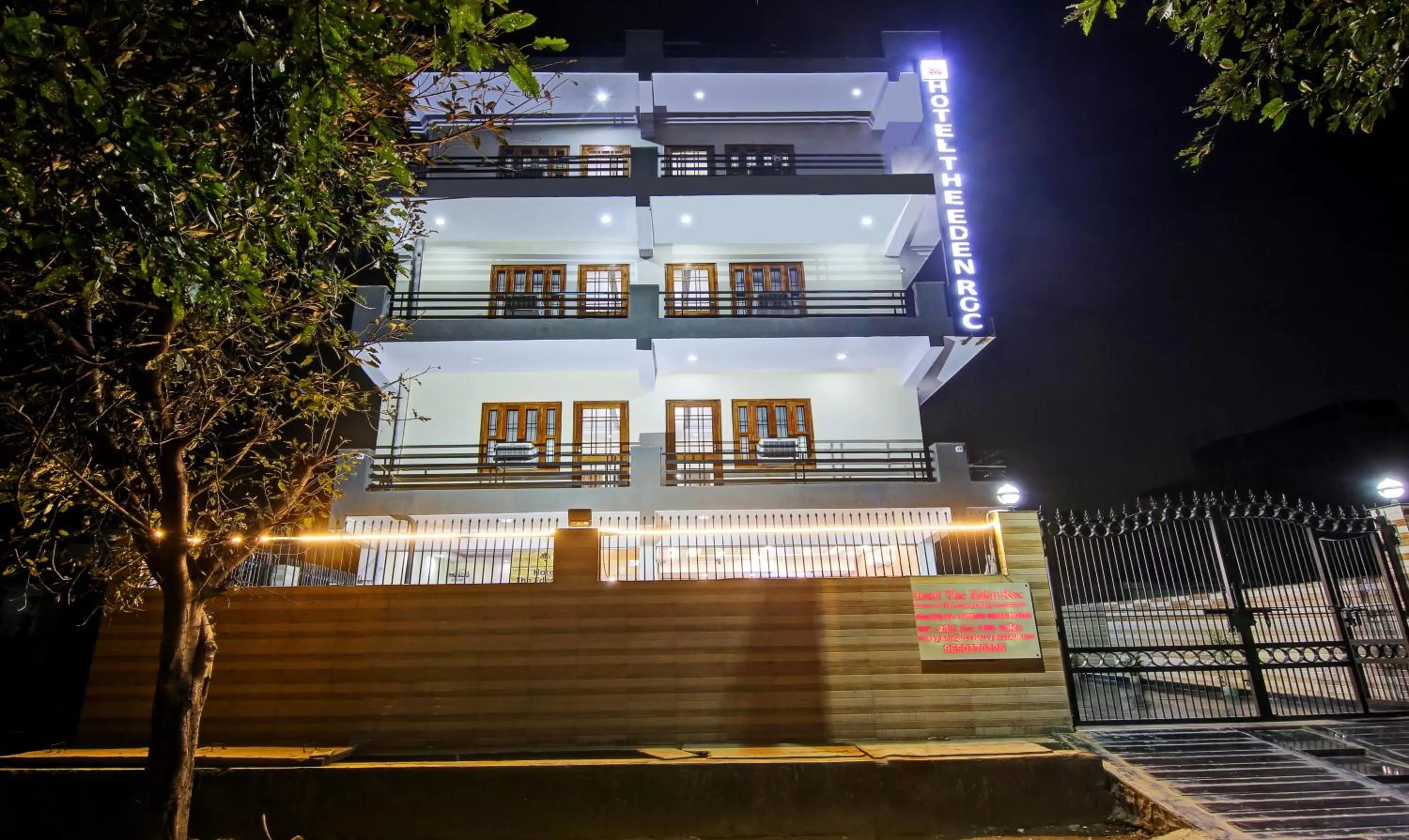 Property building in Treebo The Eden Roc