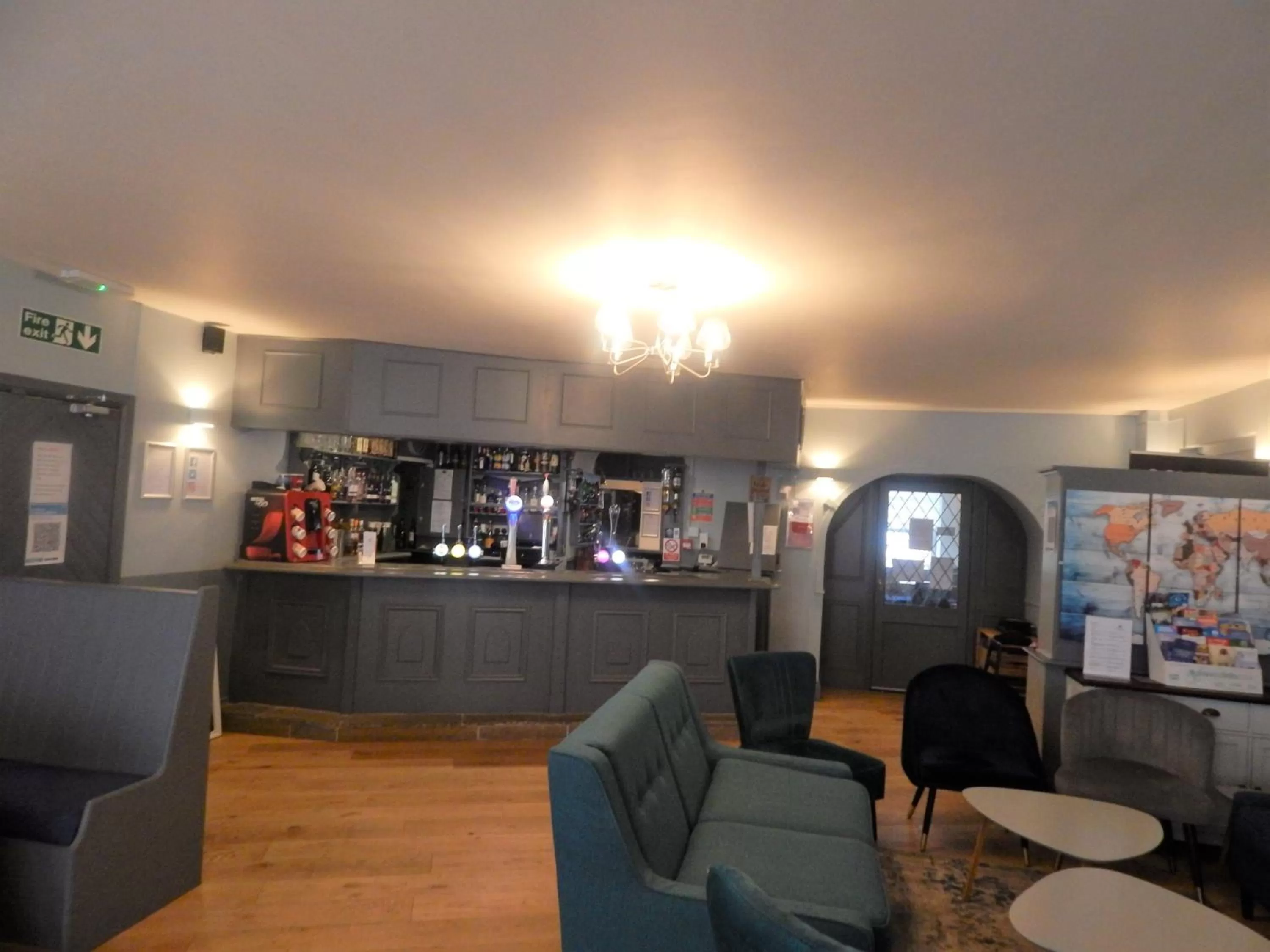 Lounge or bar in The Saxon Inn