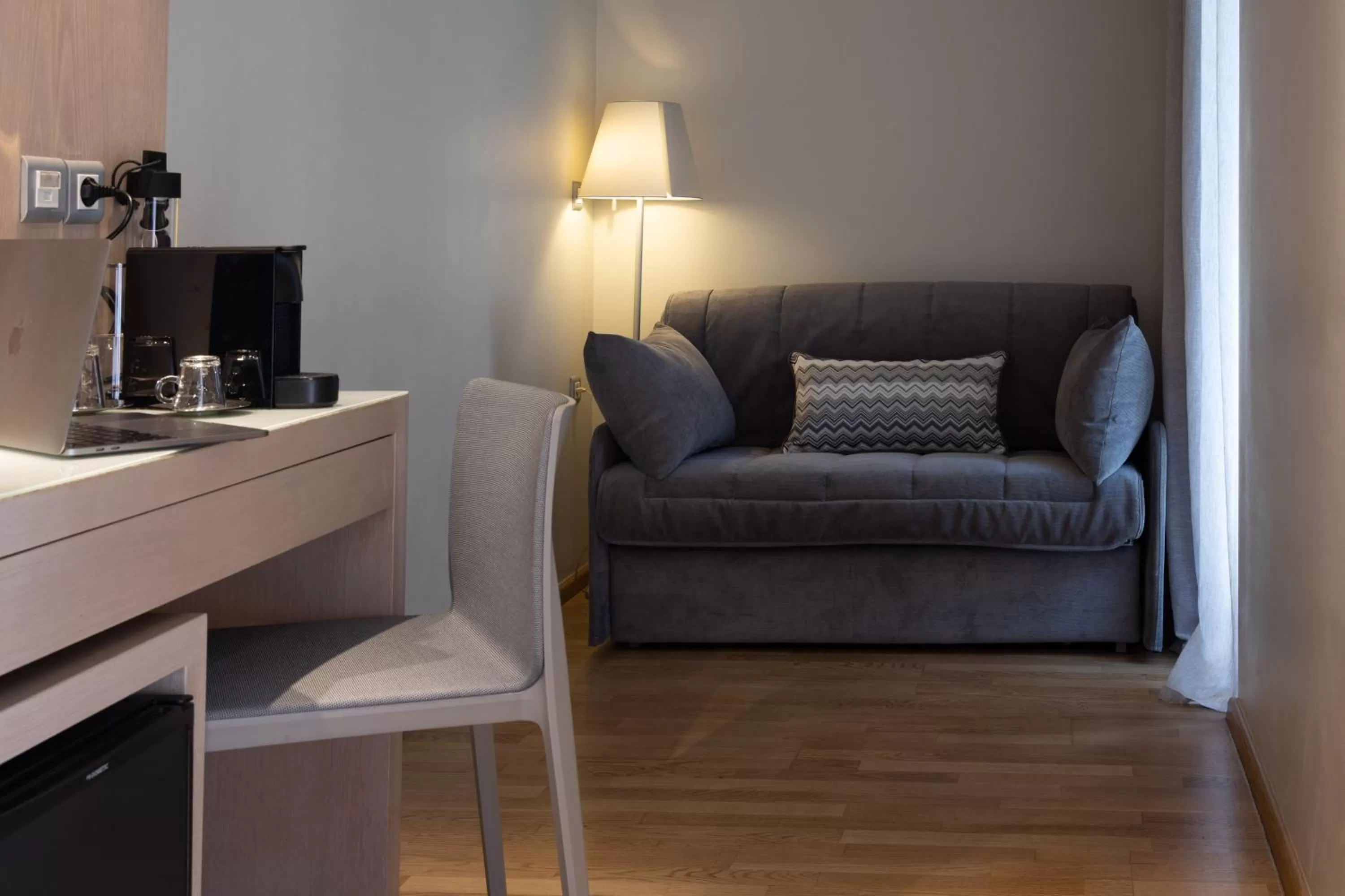 Bedroom in Domotel Olympia