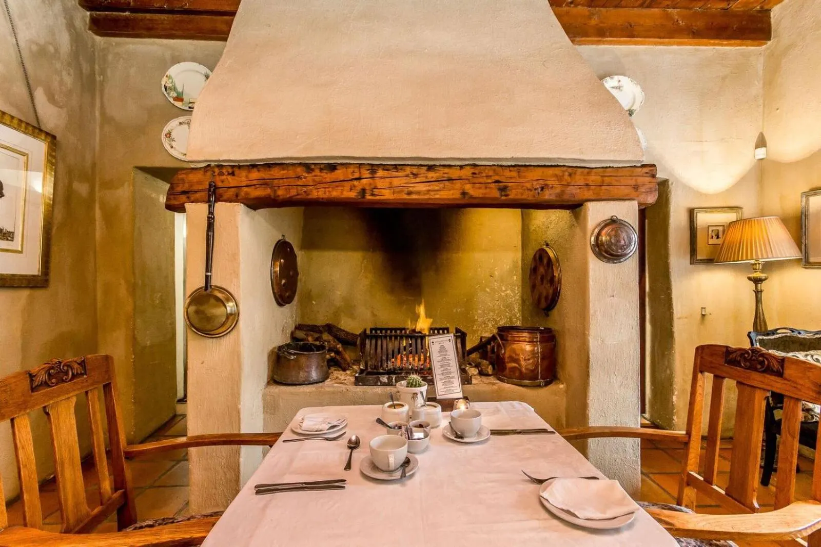 Dining area in Lemoenkloof Boutique Hotel