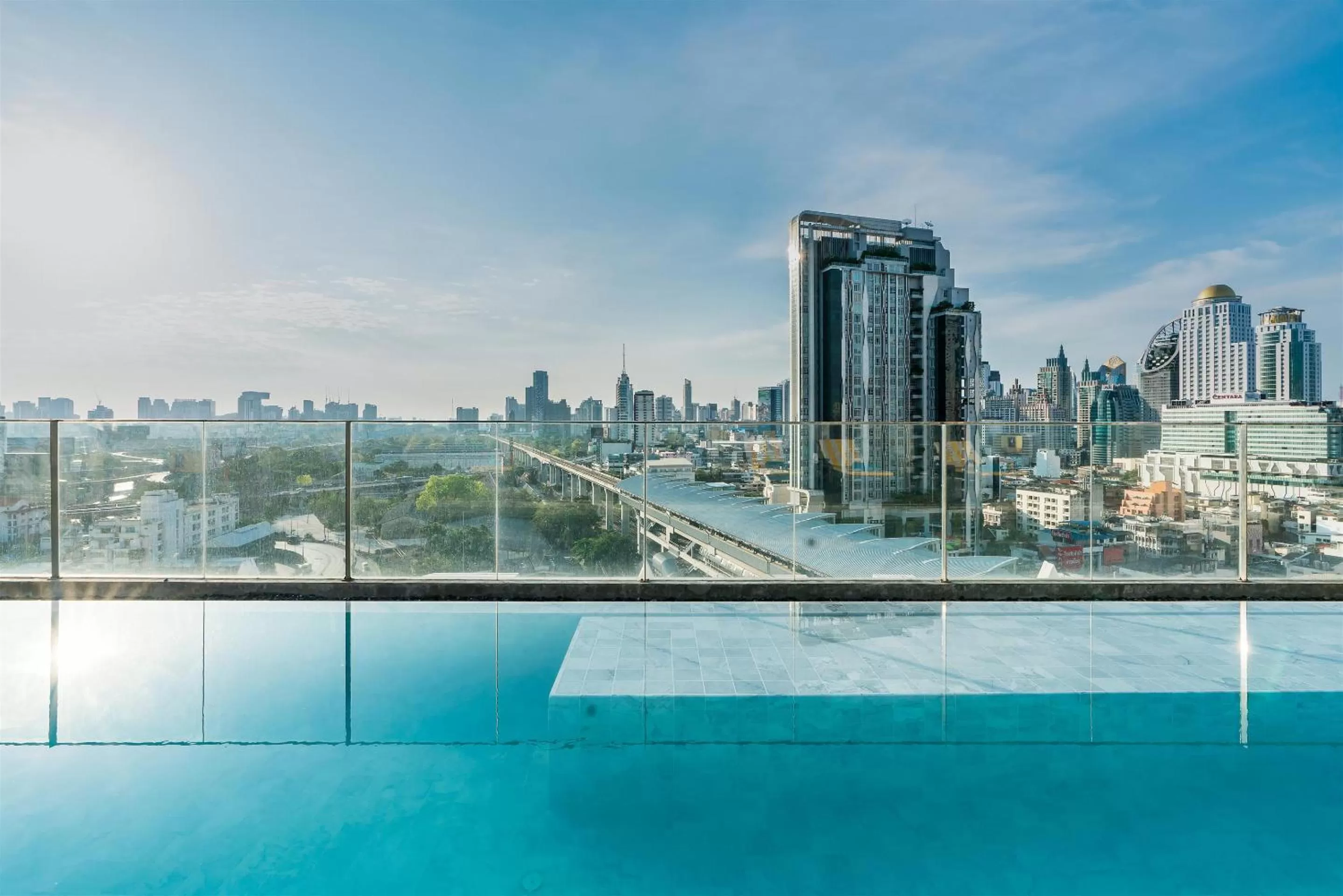 Swimming pool in Akara Hotel