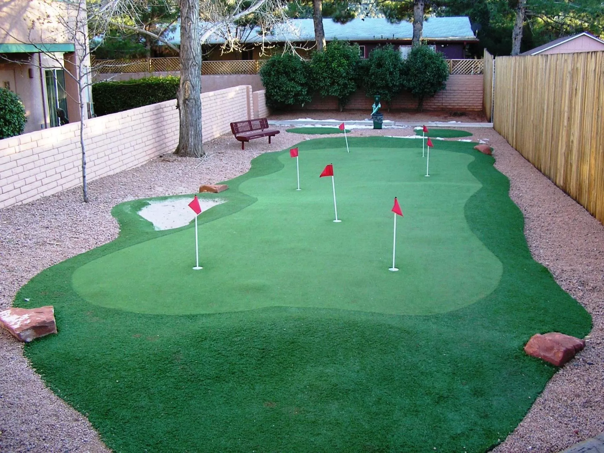 Minigolf in Sedona Springs Resort