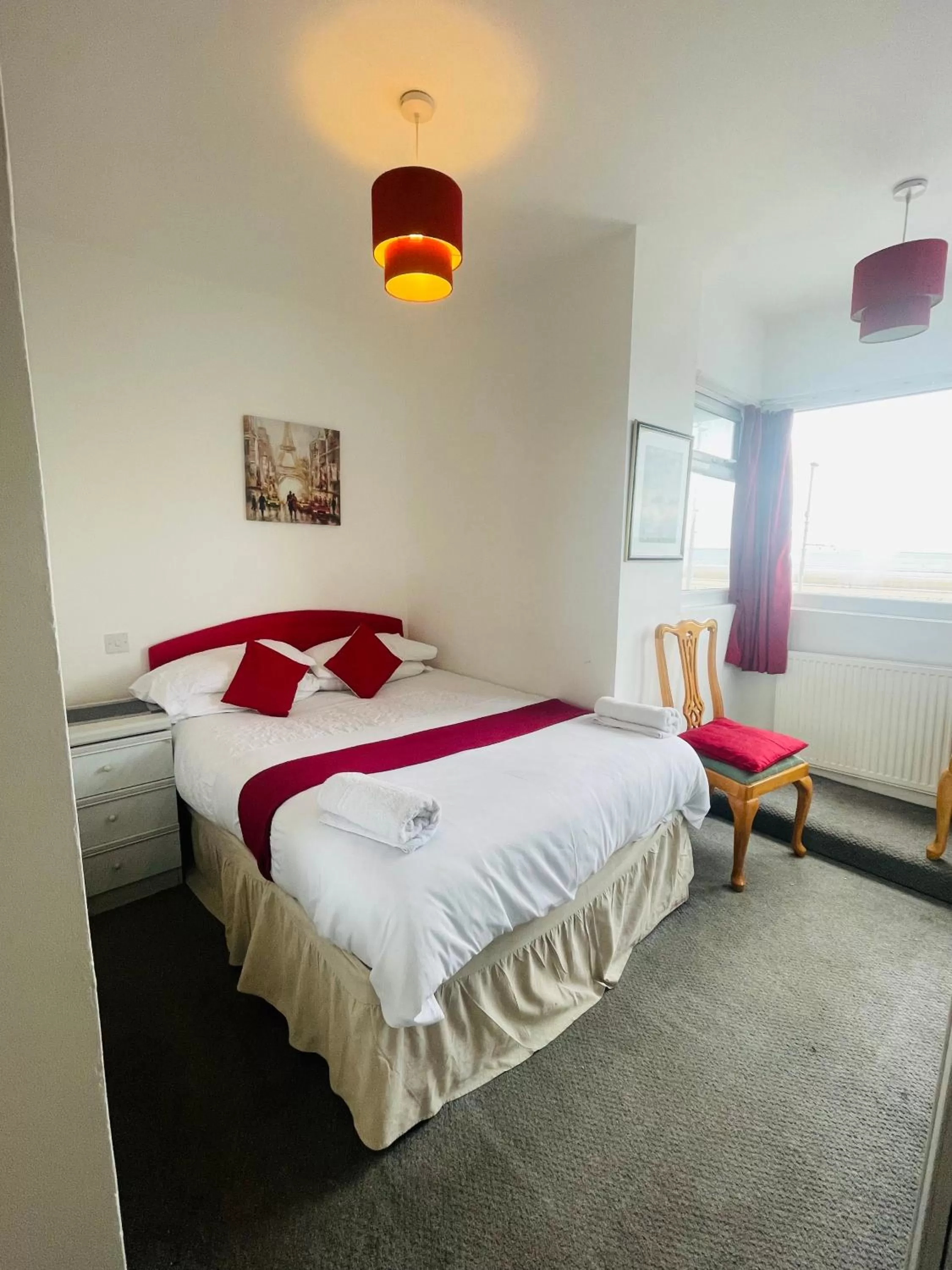 Bed in Sea Princess Hotel Blackpool