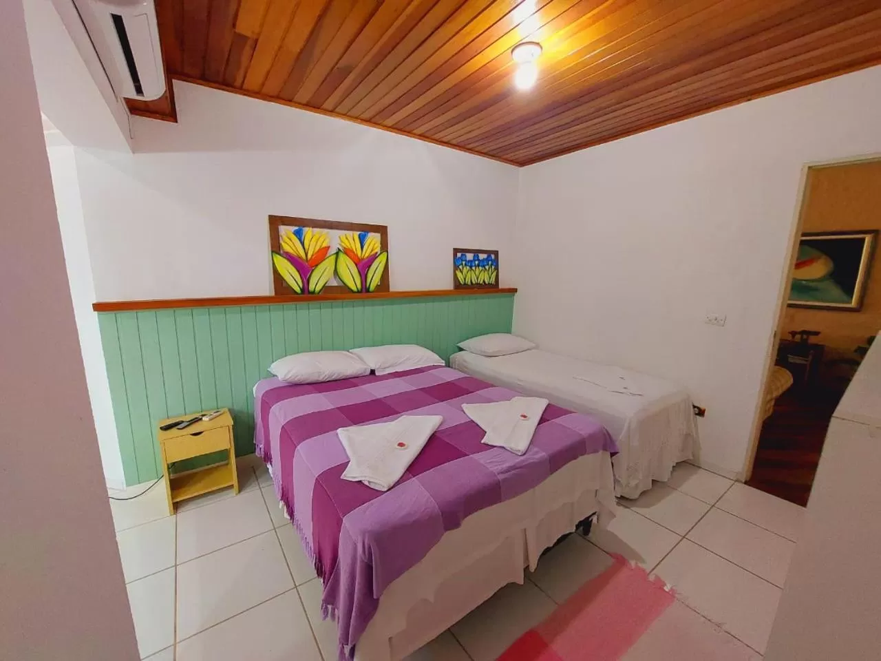 Photo of the whole room, Bed in Pousada Capim Melado