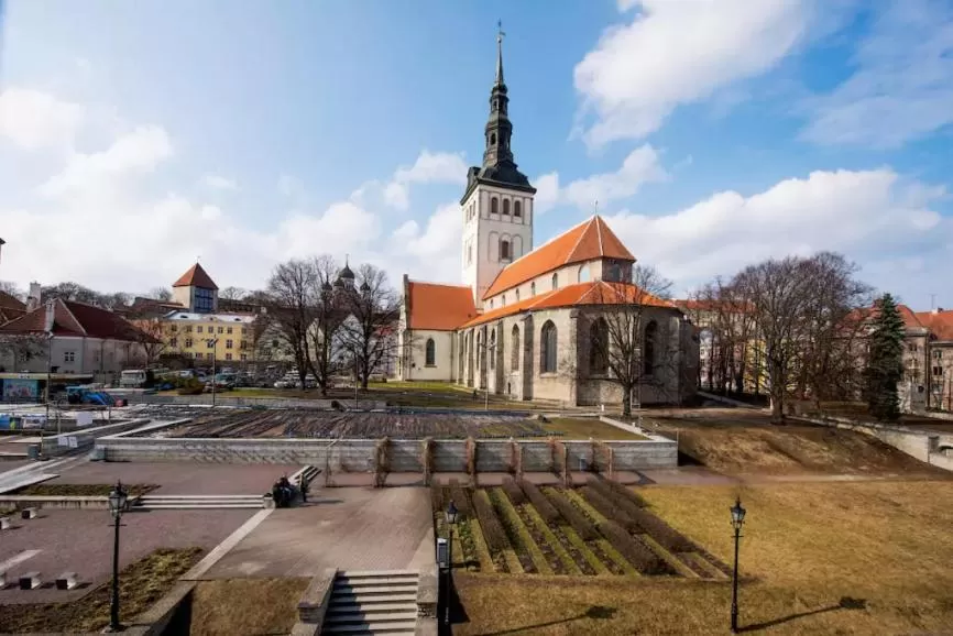 City view in Tallinn City Apartments Residence