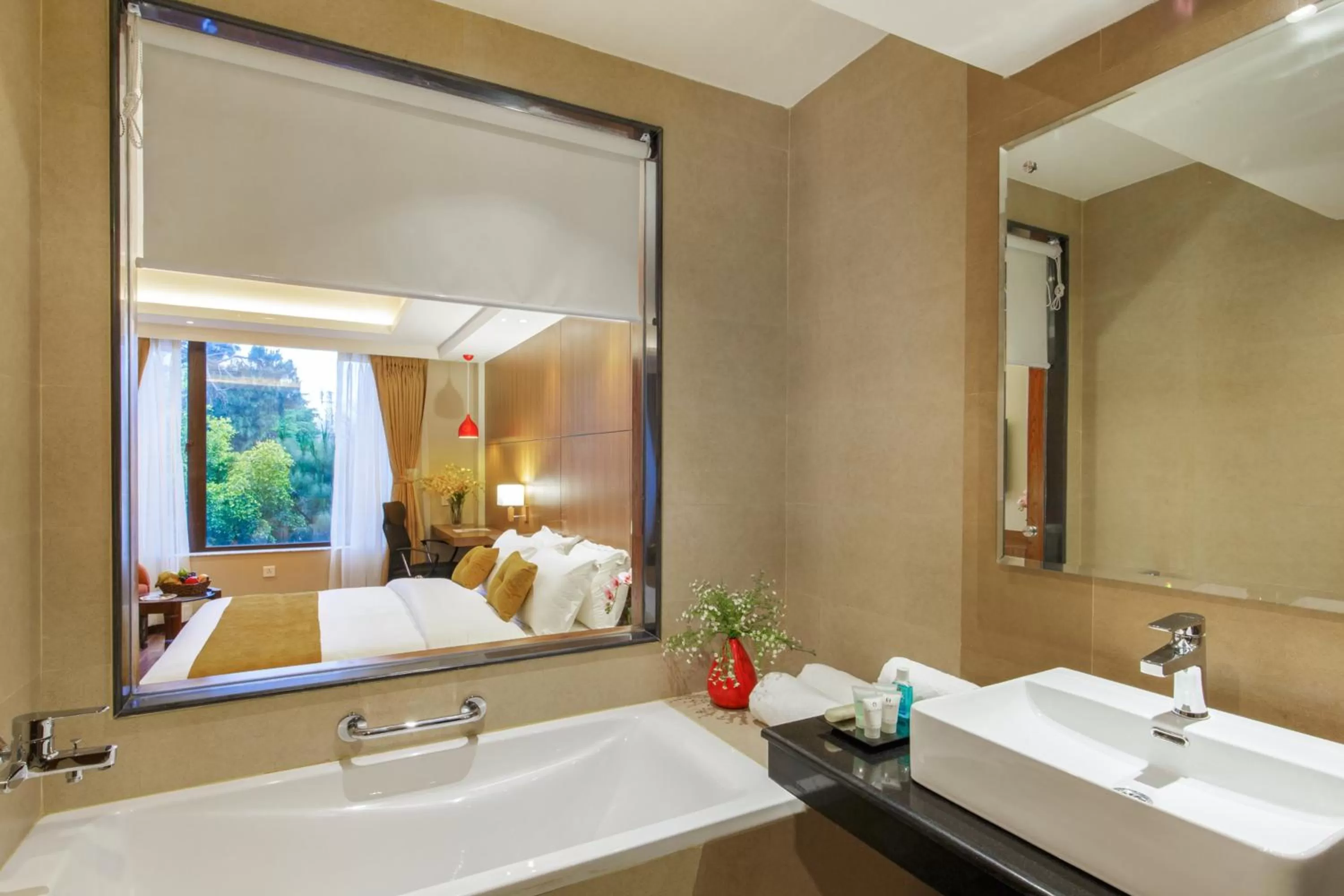 Bathroom in Hotel Thrive, A Tropical Courtyard