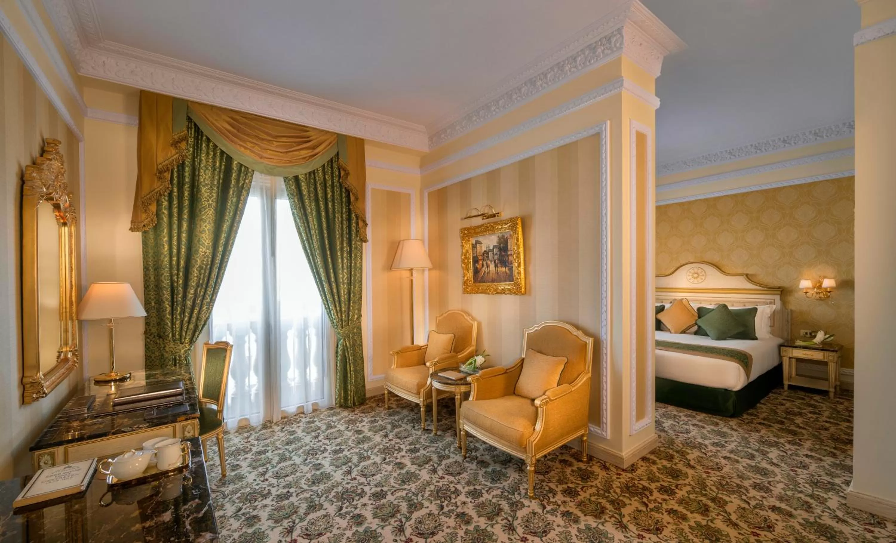 Photo of the whole room, Bed in Royal Rose Abu Dhabi, a Curio Collection by Hilton Affiliated Hotel