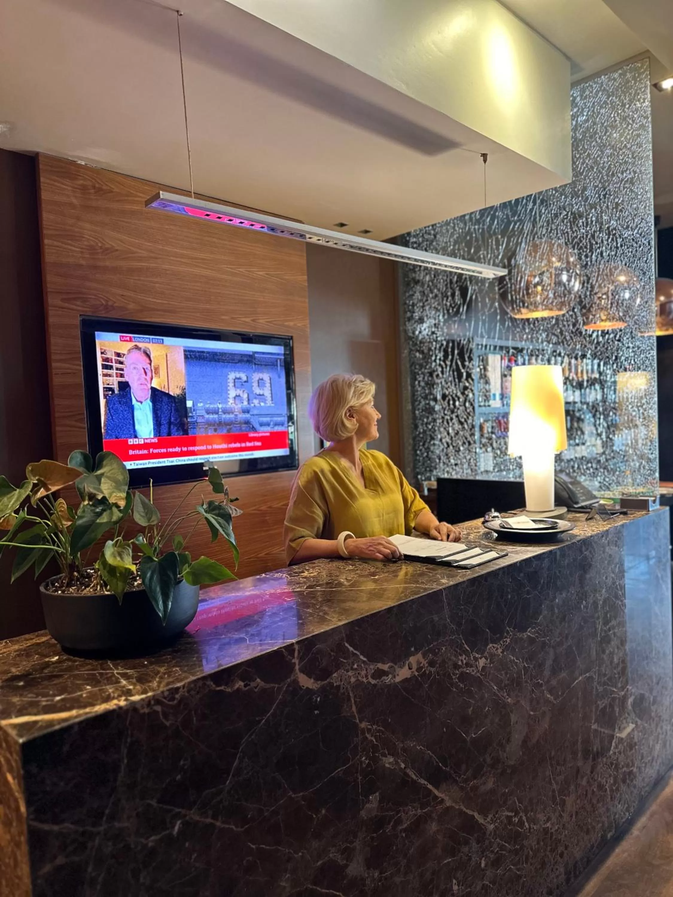 Lobby or reception in Hotel on the Promenade