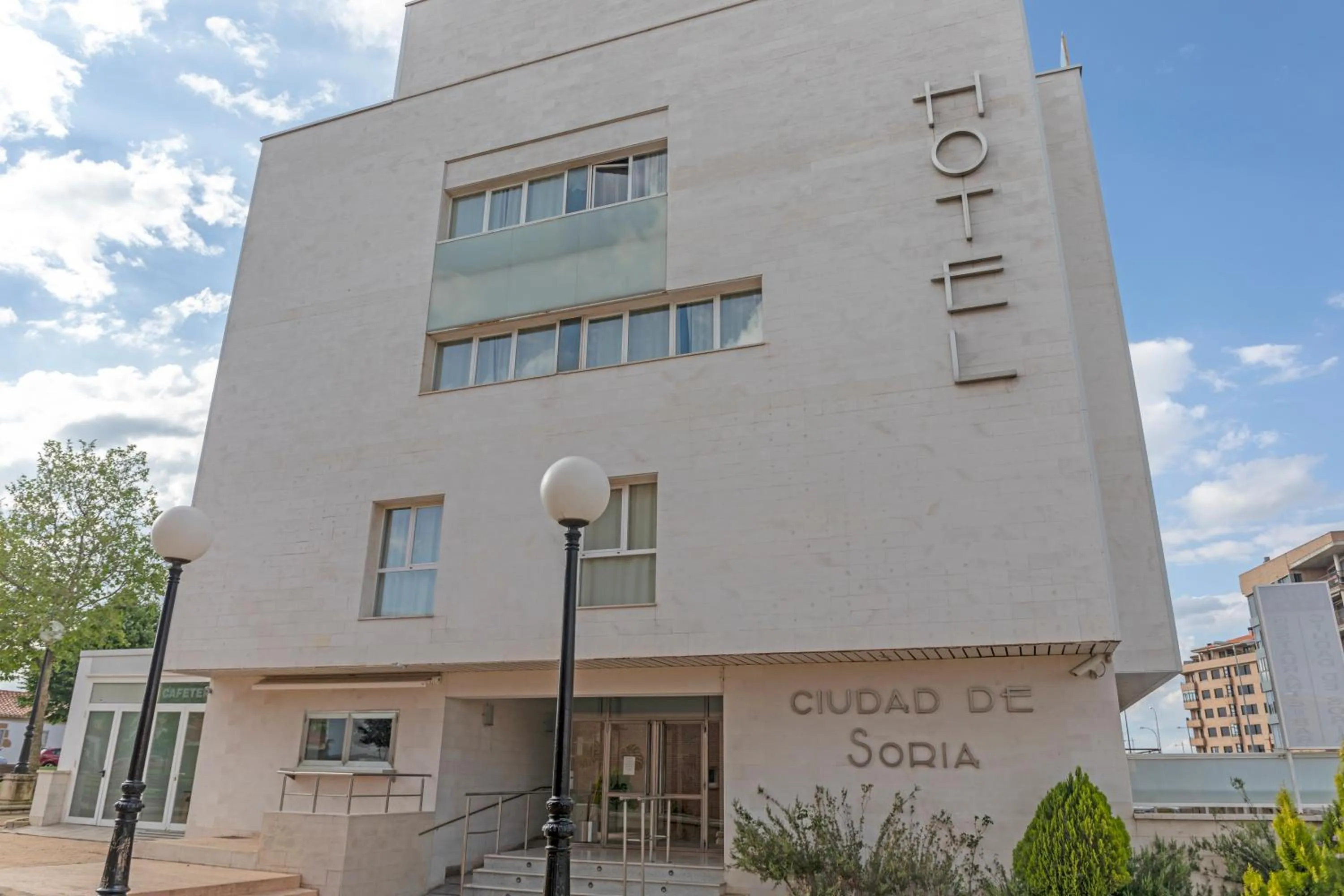 Facade/entrance in Hotel Alda Ciudad de Soria