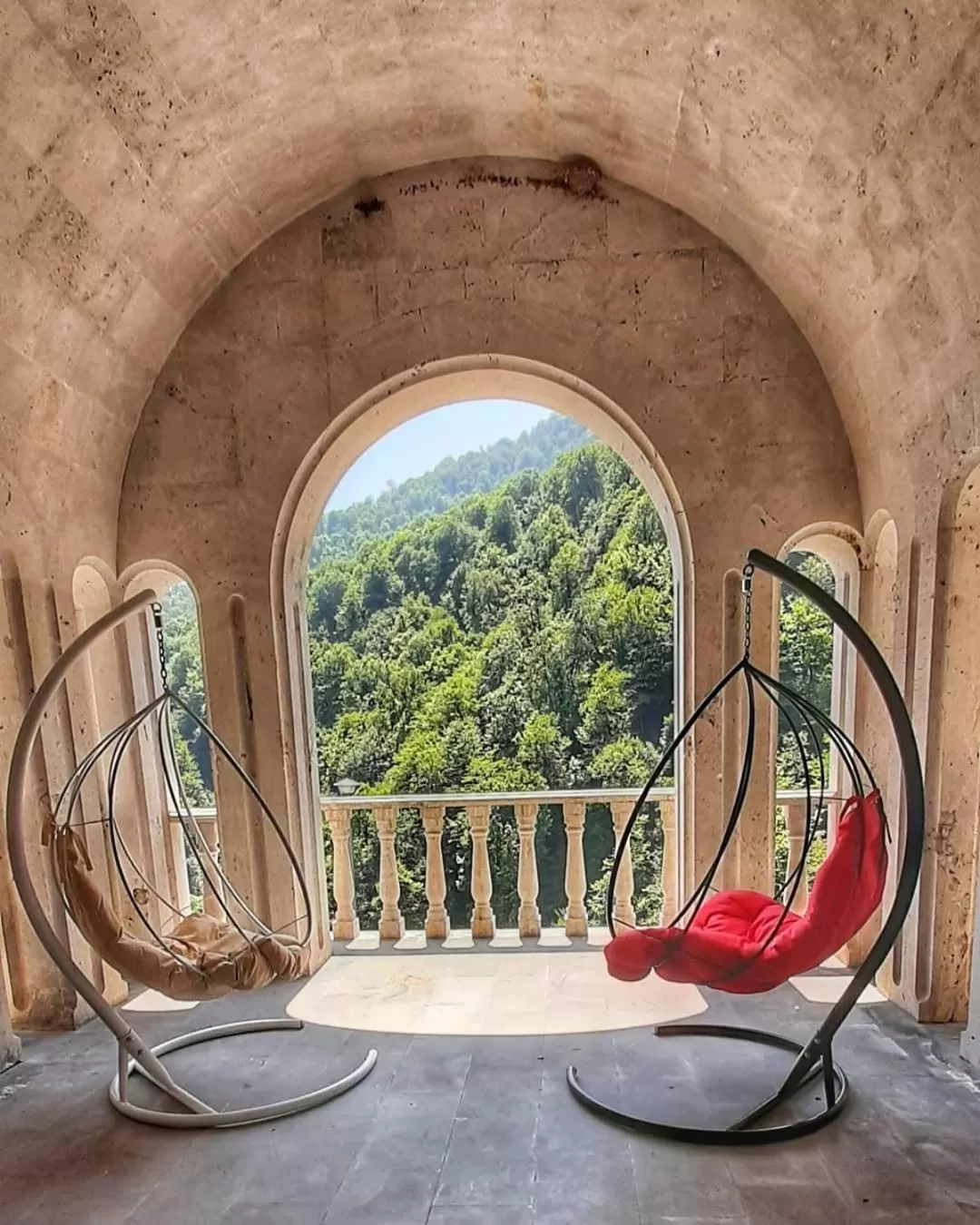Balcony/Terrace in Vanatun Monastery Stay