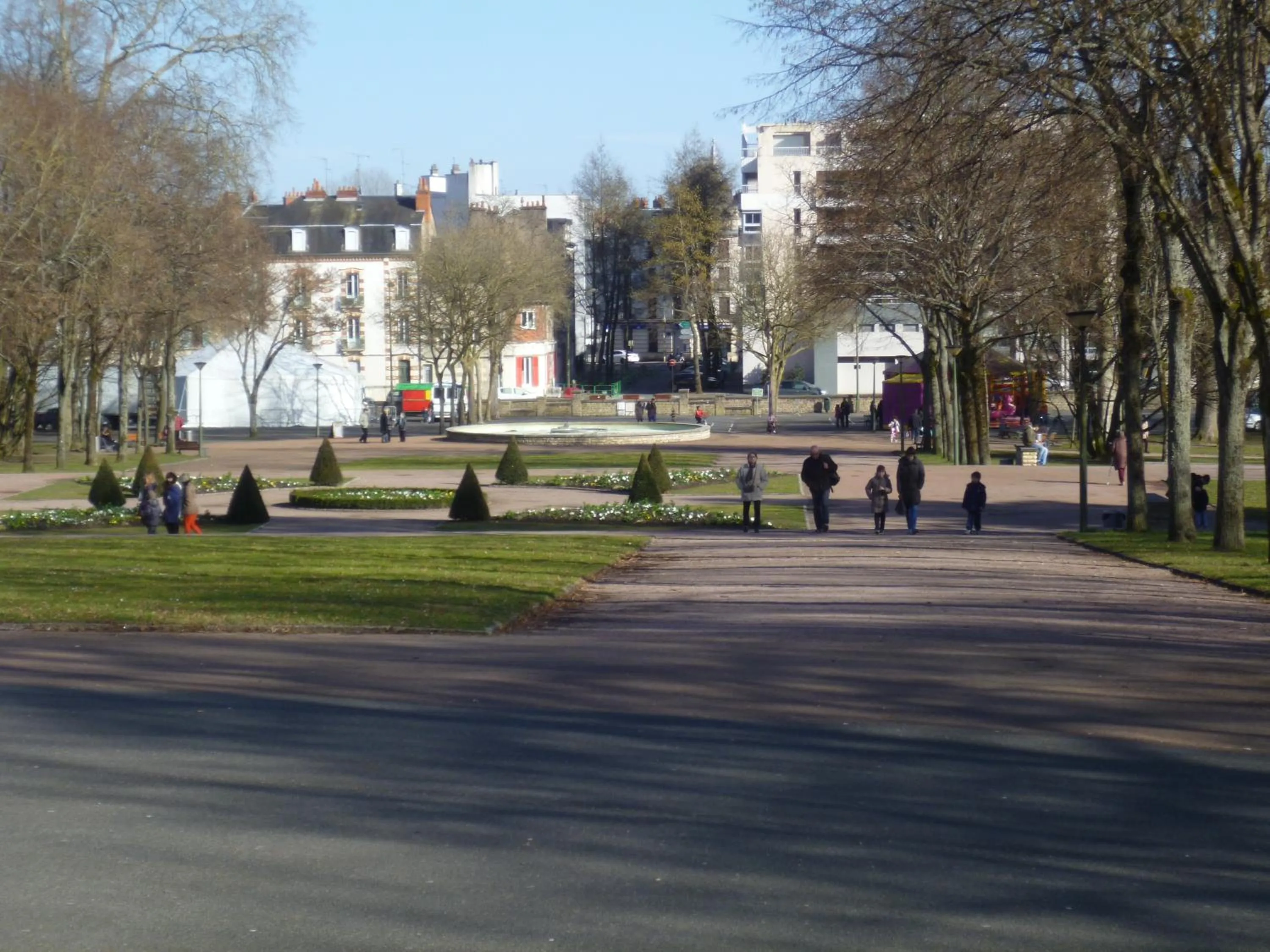 Natural landscape in Hôtel Beauséjour