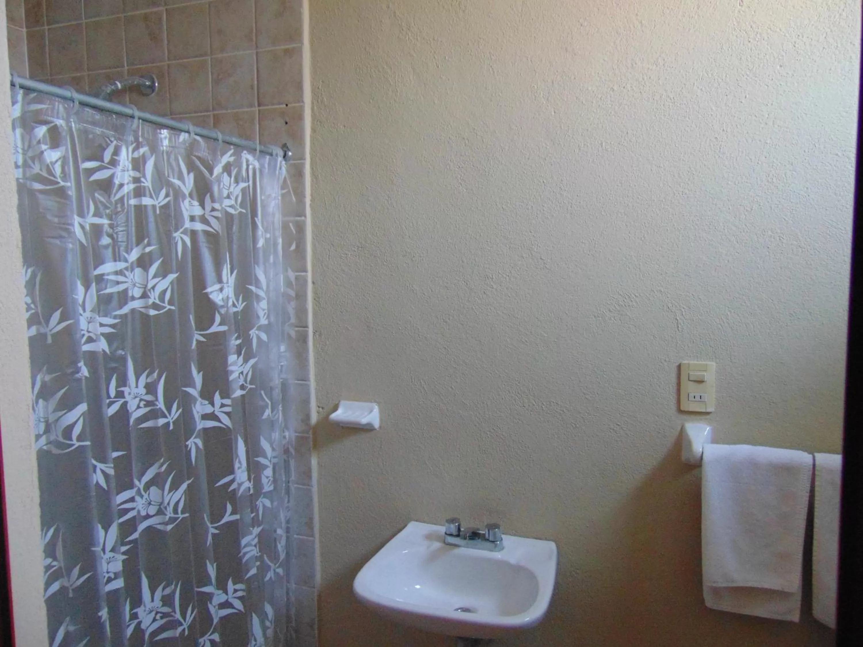 Shower, Bathroom in Hotel Feregrino