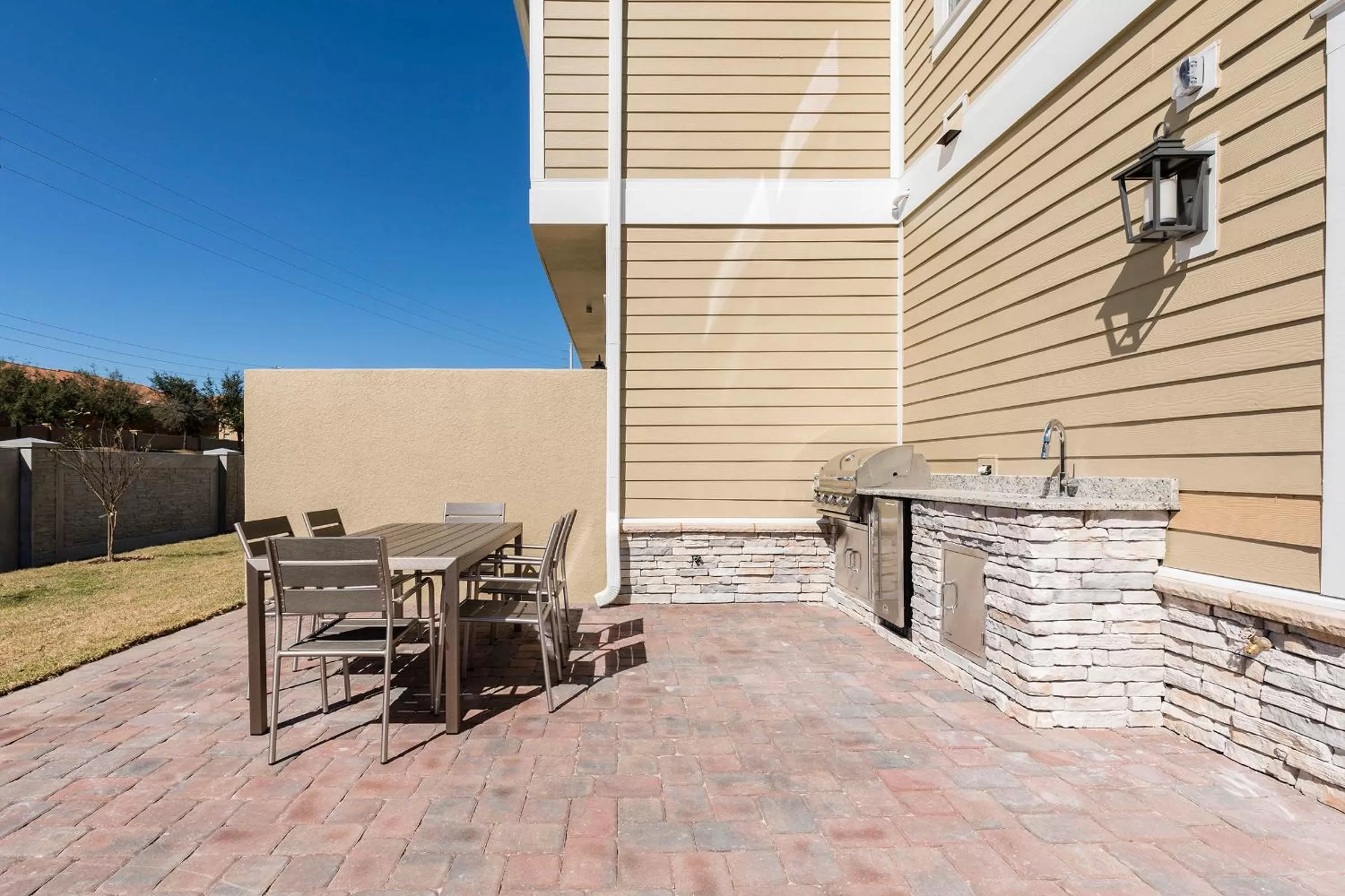 Patio in Summerville Vacation Resort