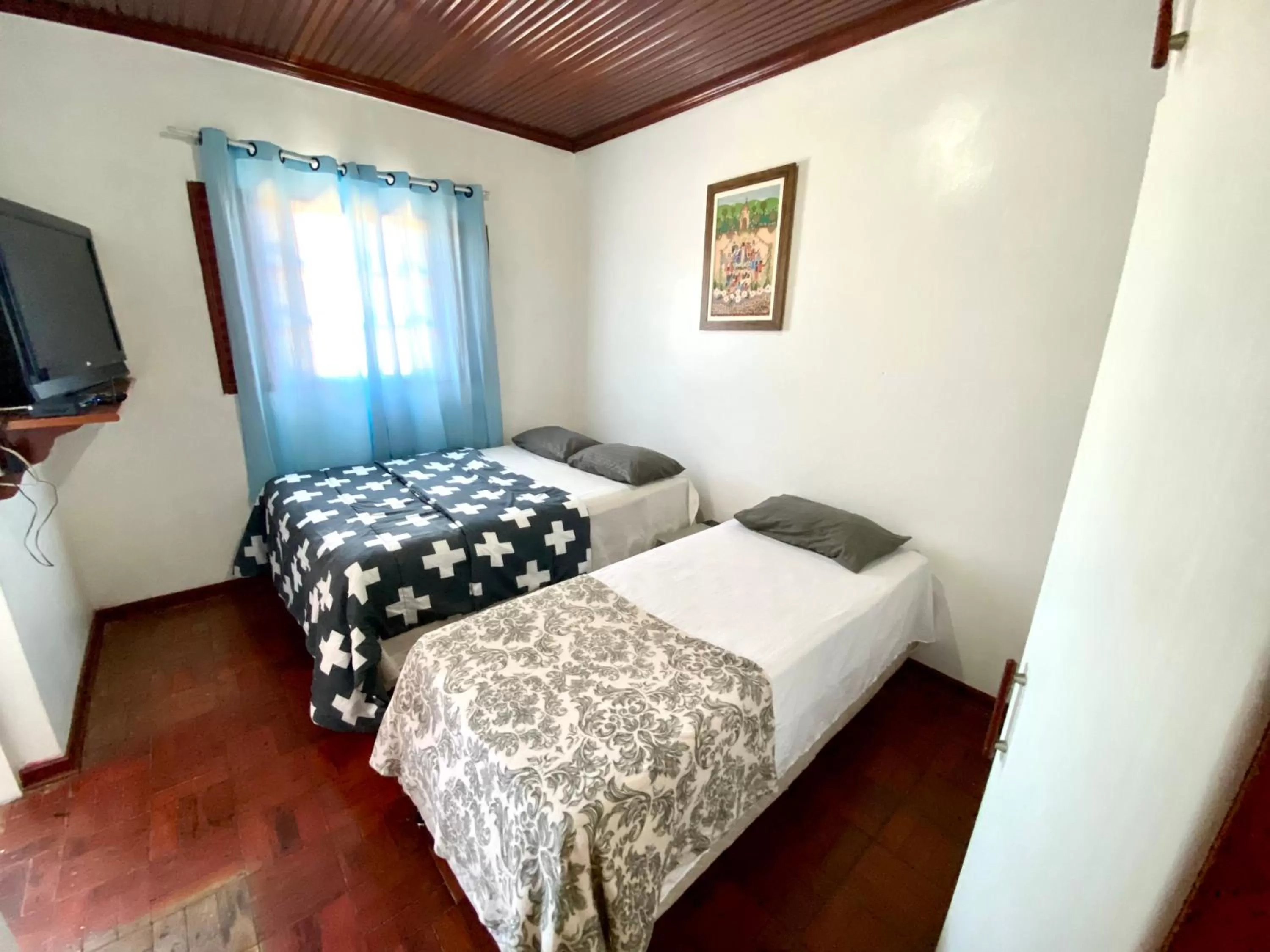 Bed in Pousada Casa de Bragança