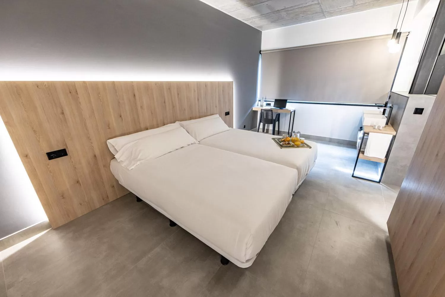 Bed in Hospedium Hotel Devalar Do Mar