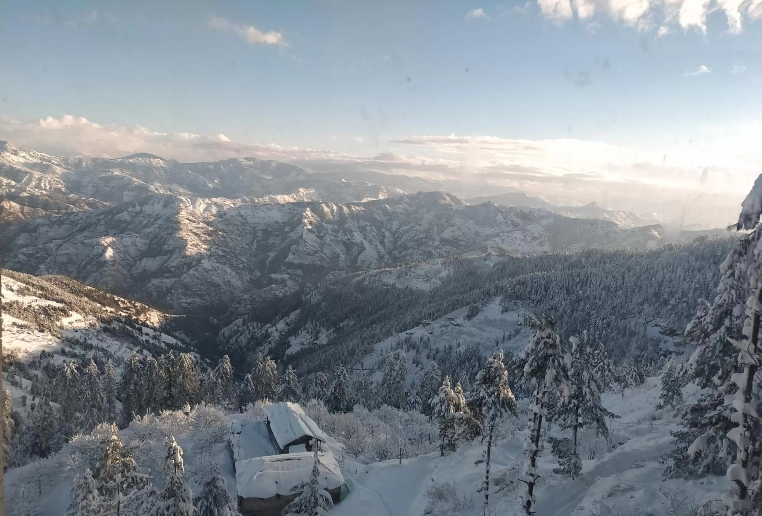 Mountain view in Radisson Kufri