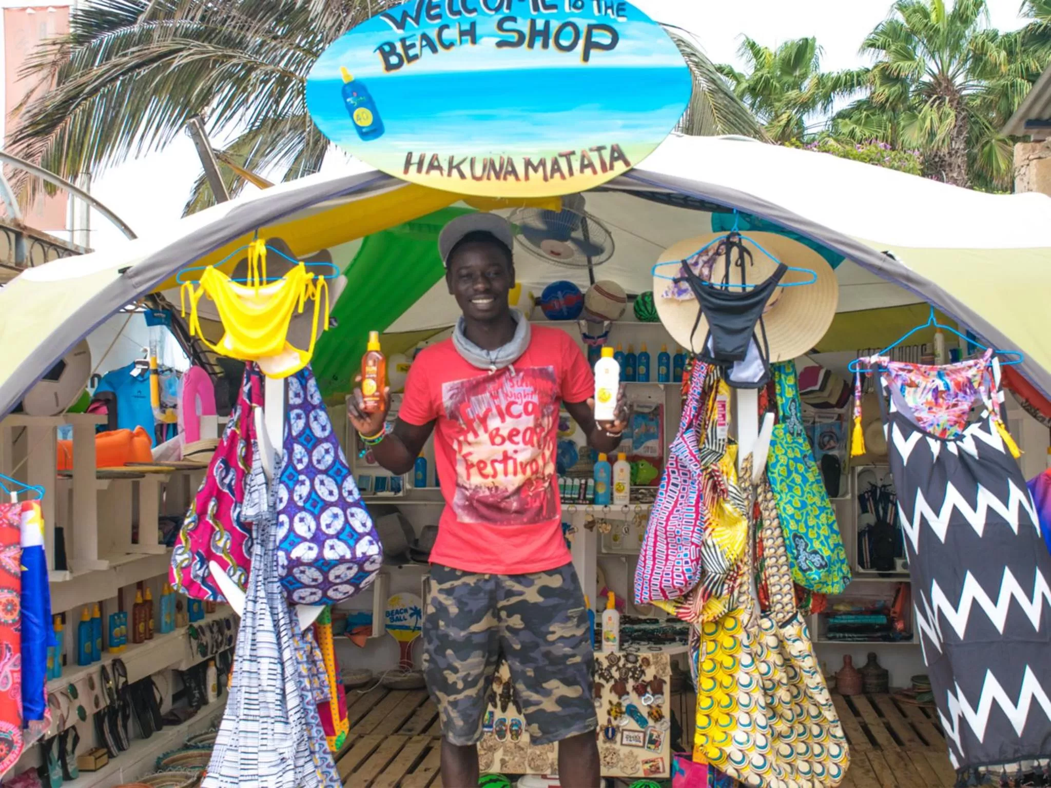 On-site shops in Sal Beach Club