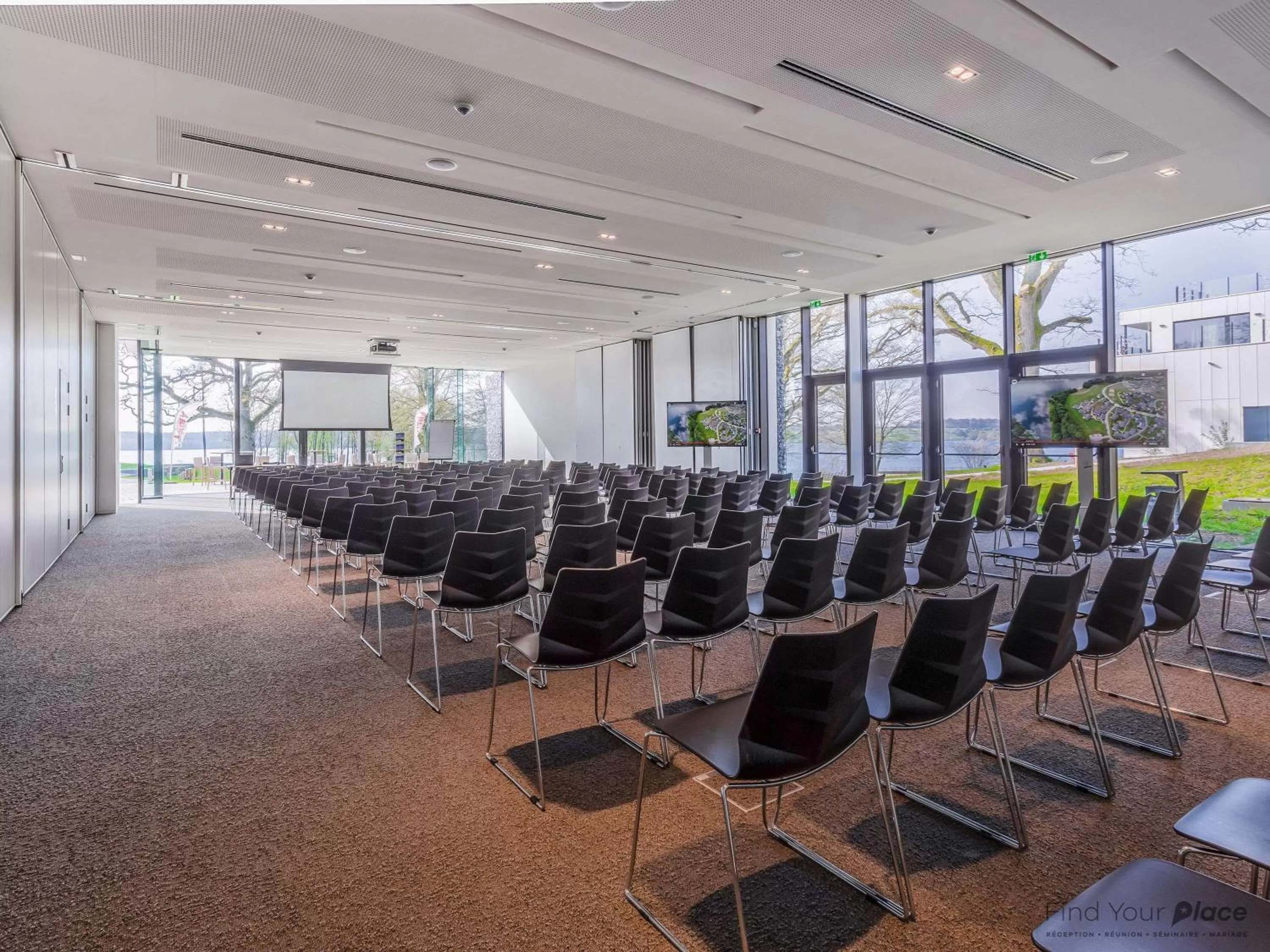 On site in Golden Lakes Hotel