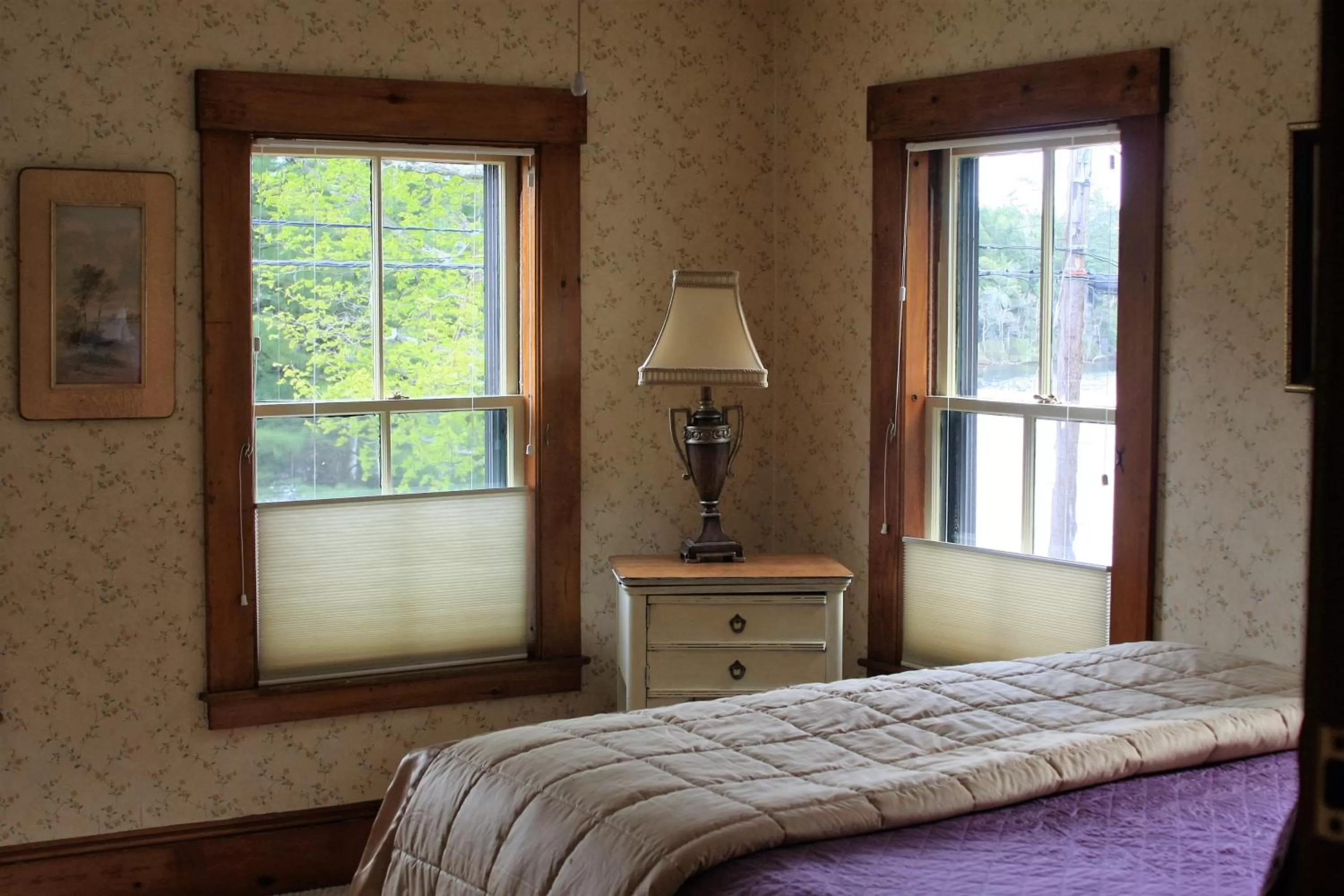 Lake view, Bed in Follansbee Inn