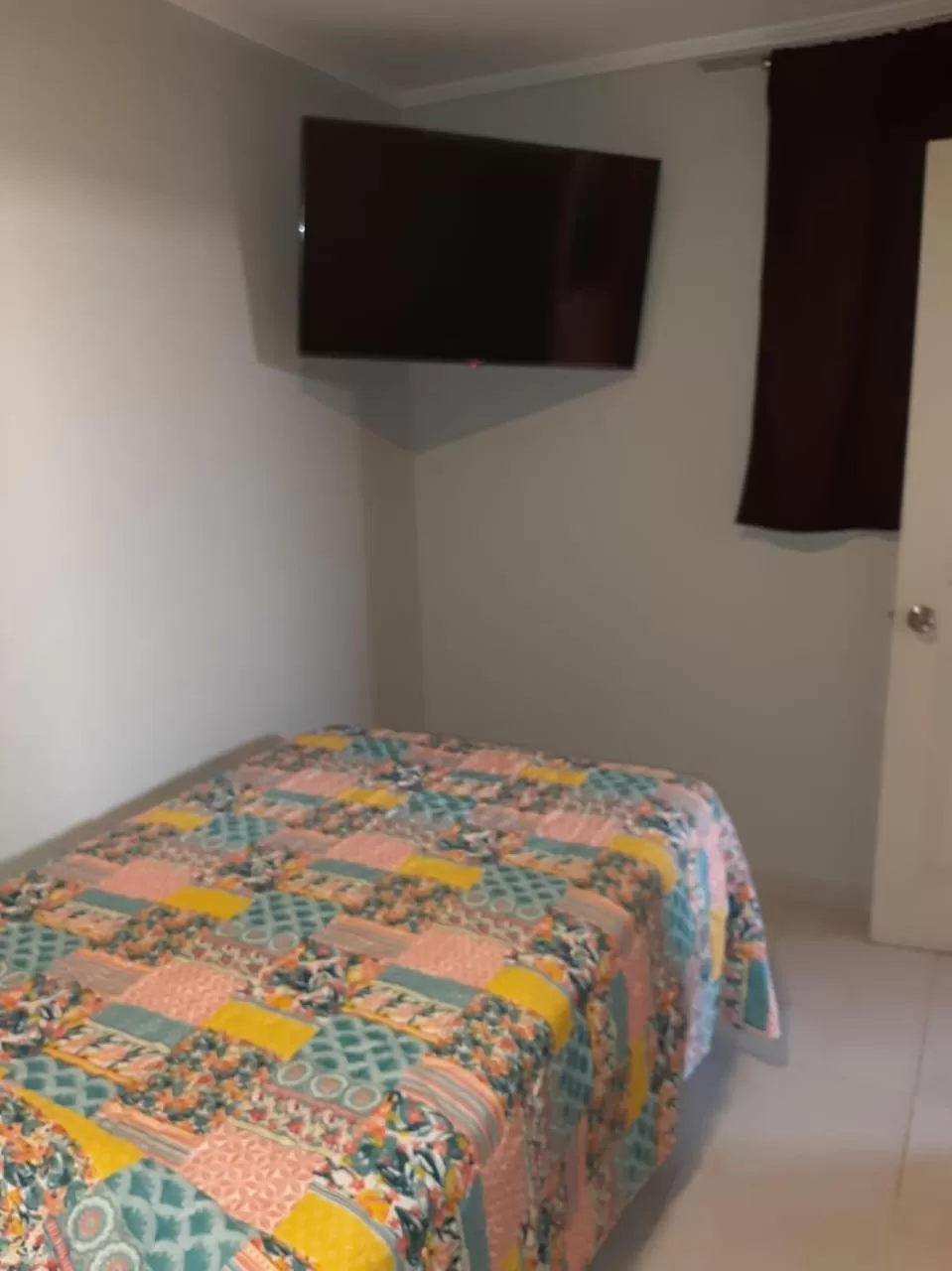 Bed in Hostal D' Silvia